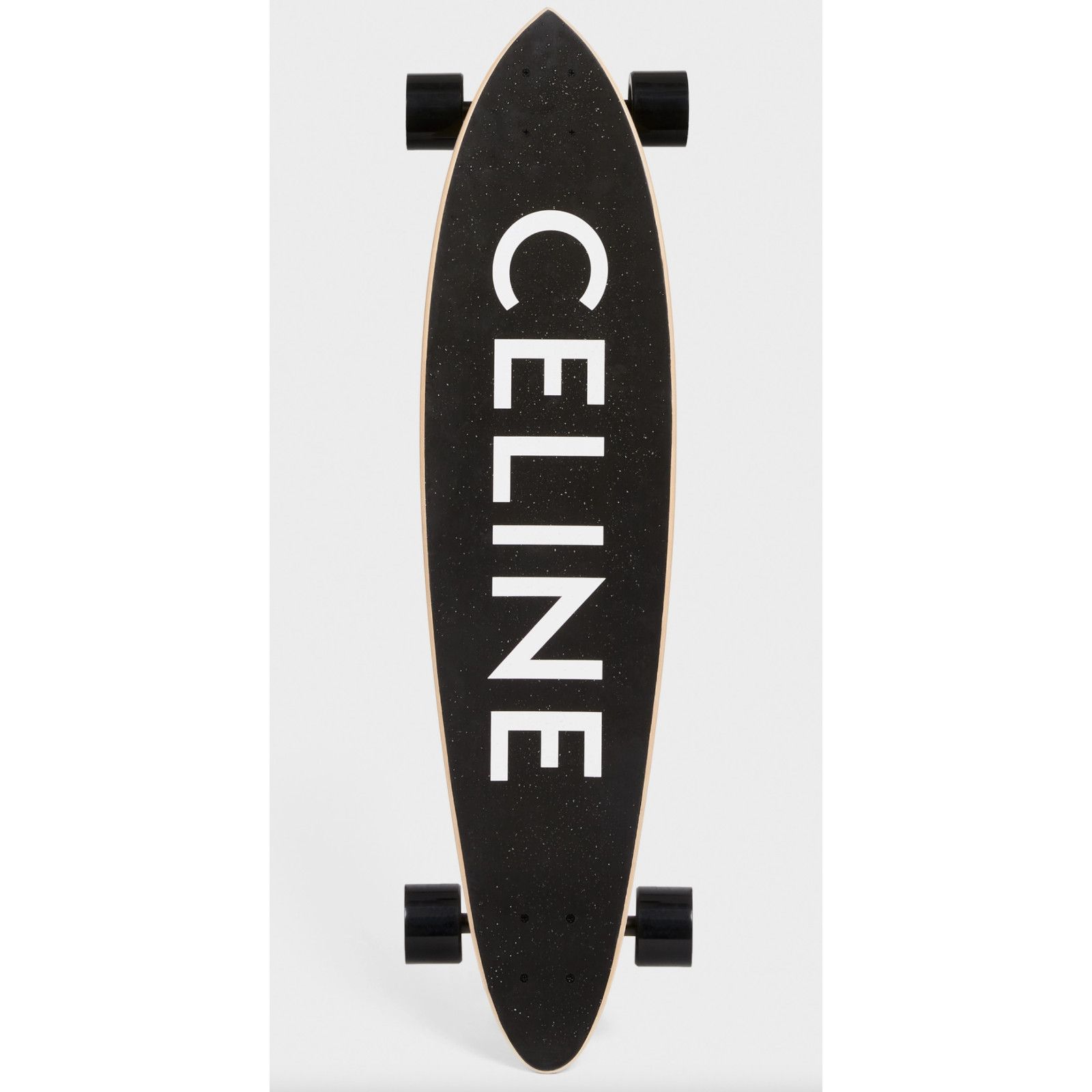 Celine Celine Black Logo Print Wood Longboard Skateboard Deck RARE Size ONE SIZE - 1 Thumbnail