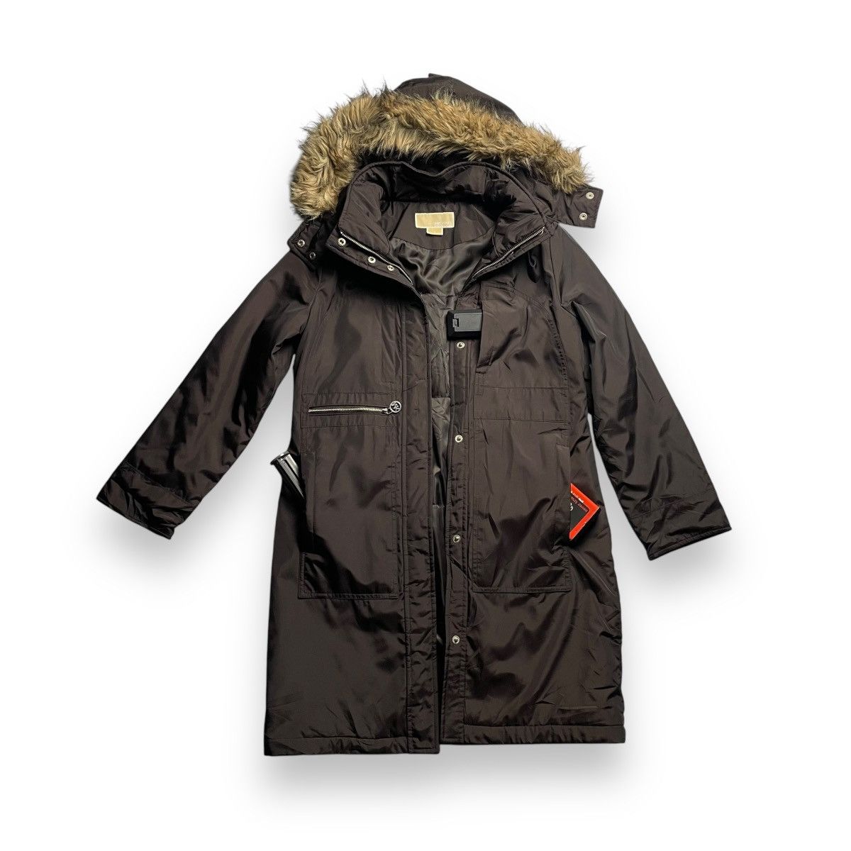 Michael Kors MICHAEL KORS MULTIPOCKET PARKA HOODIE FUR JACKET Size US M / EU 48-50 / 2 - 3 Thumbnail