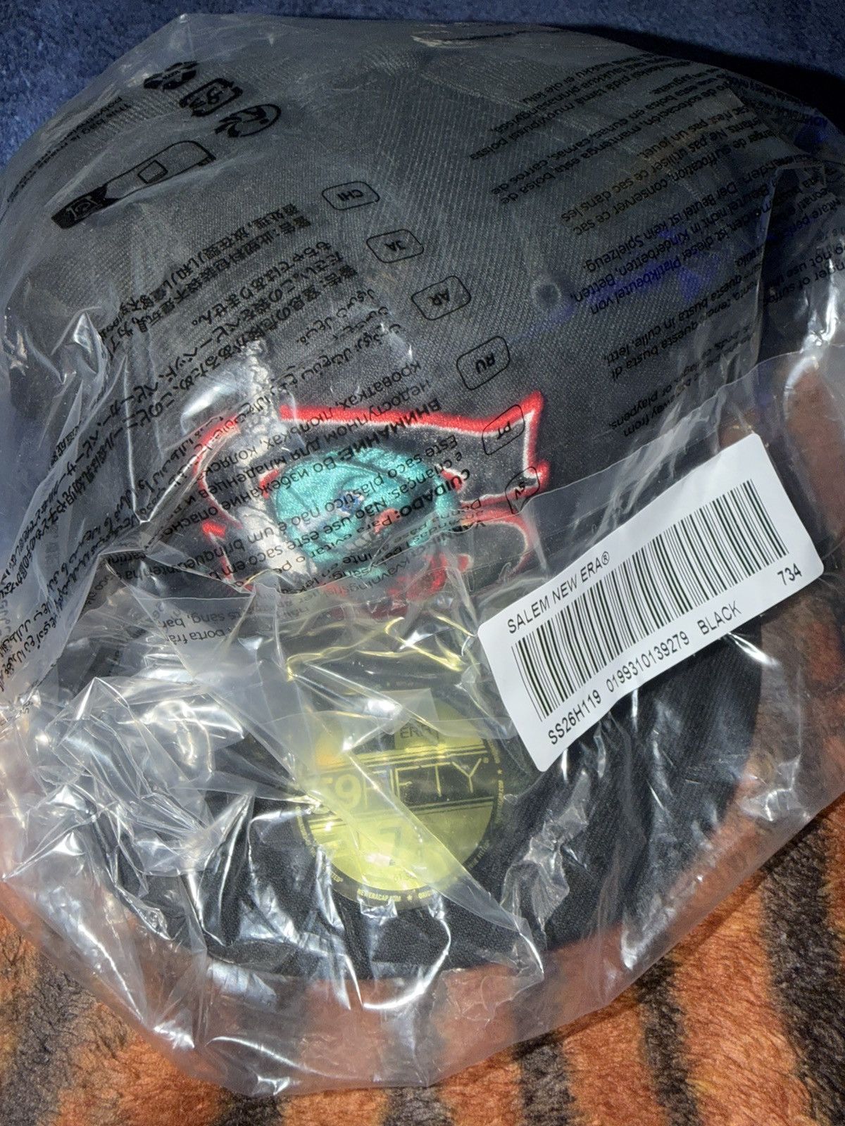 Supreme Supreme Salem New Era Black Hat Size ONE SIZE - 7 Thumbnail
