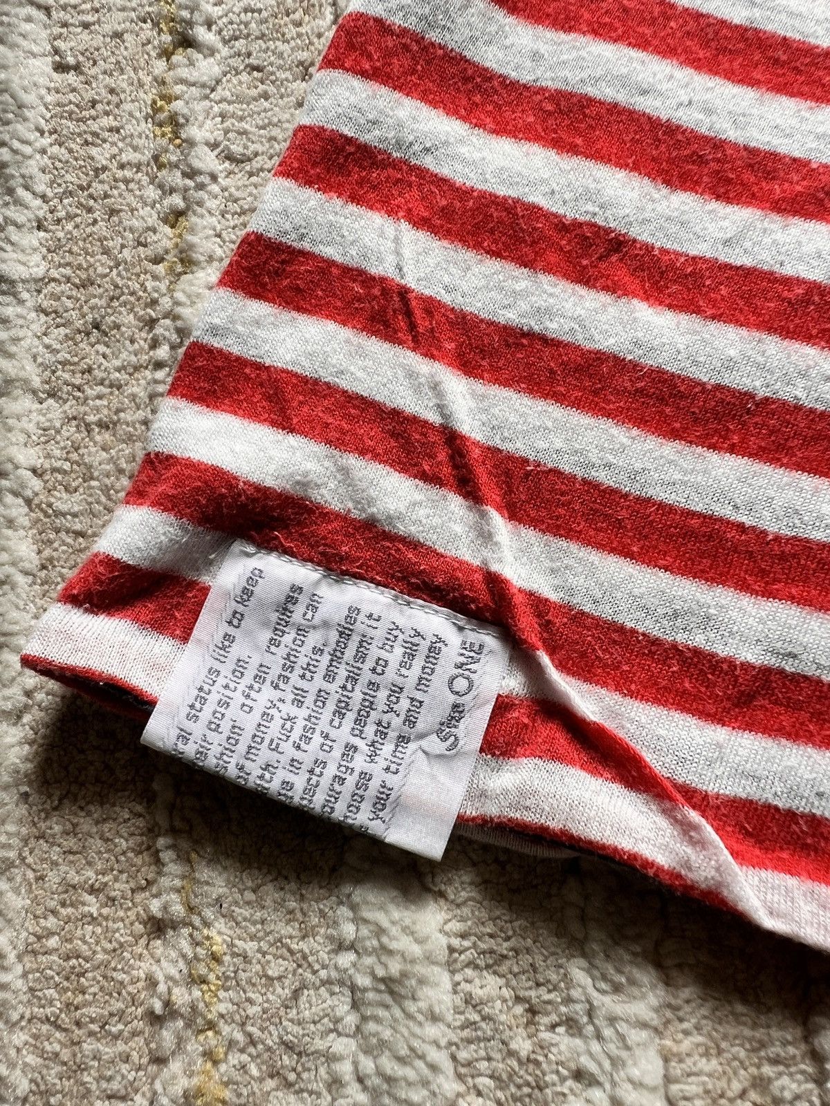 Nonnative Nonnative Reversible Stripe Vneck Tshirt Size US M / EU 48-50 / 2 - 8 Thumbnail