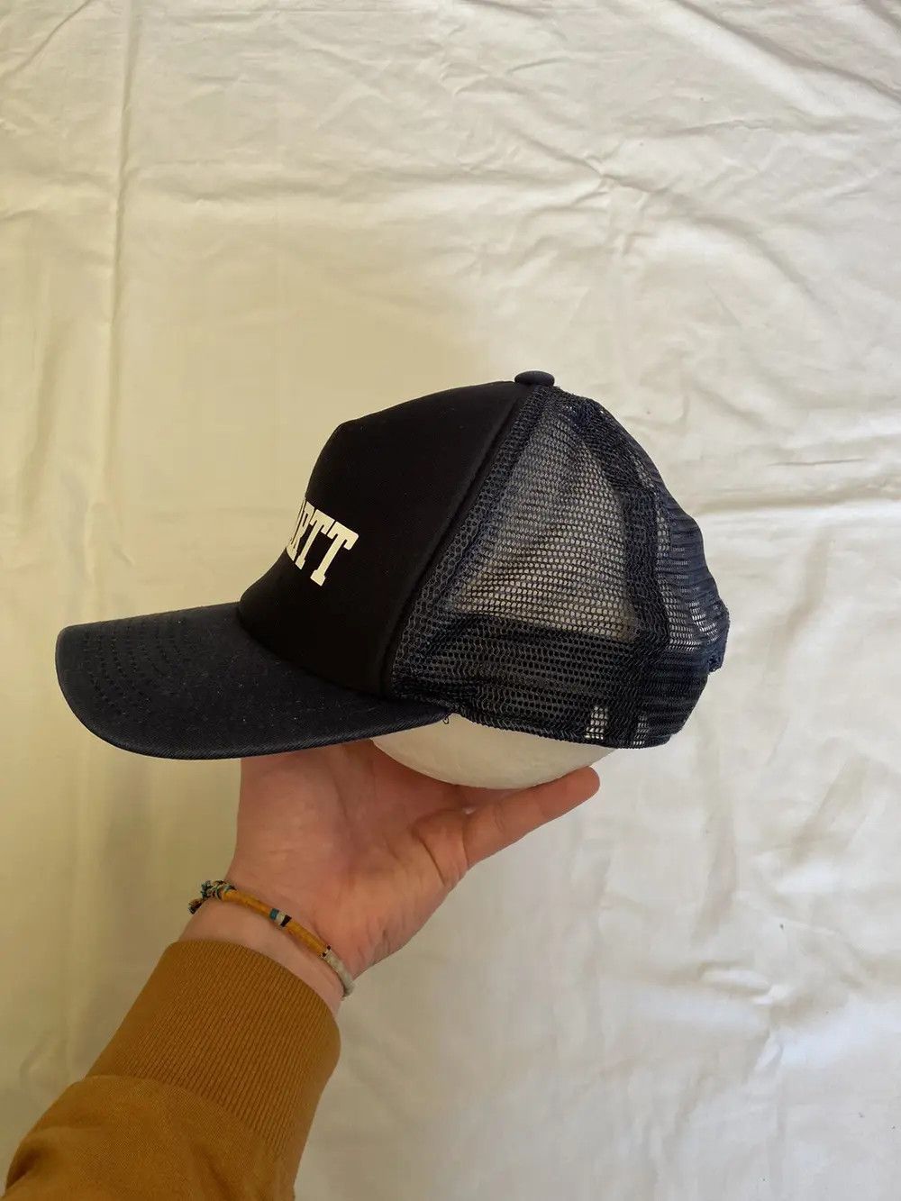 Carhartt VINTAGE CARHARTT CAP TRUCKER DAD HAT BIG LOGO Y2K FADED SKAT Size ONE SIZE - 6 Thumbnail