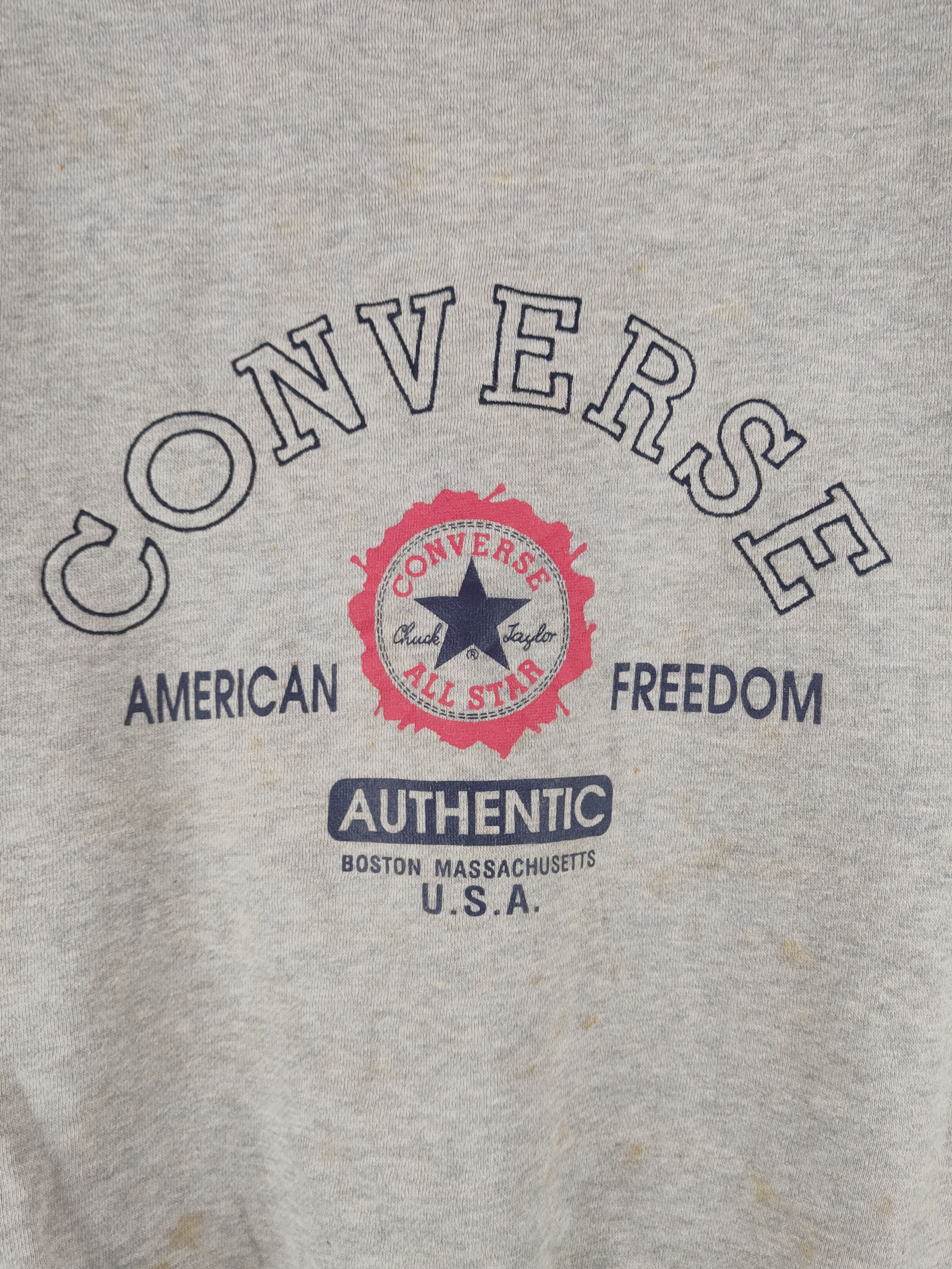 Converse Converse vintage Gray Sweatshirts #S2867 Size US M / EU 48-50 / 2 - 3 Thumbnail
