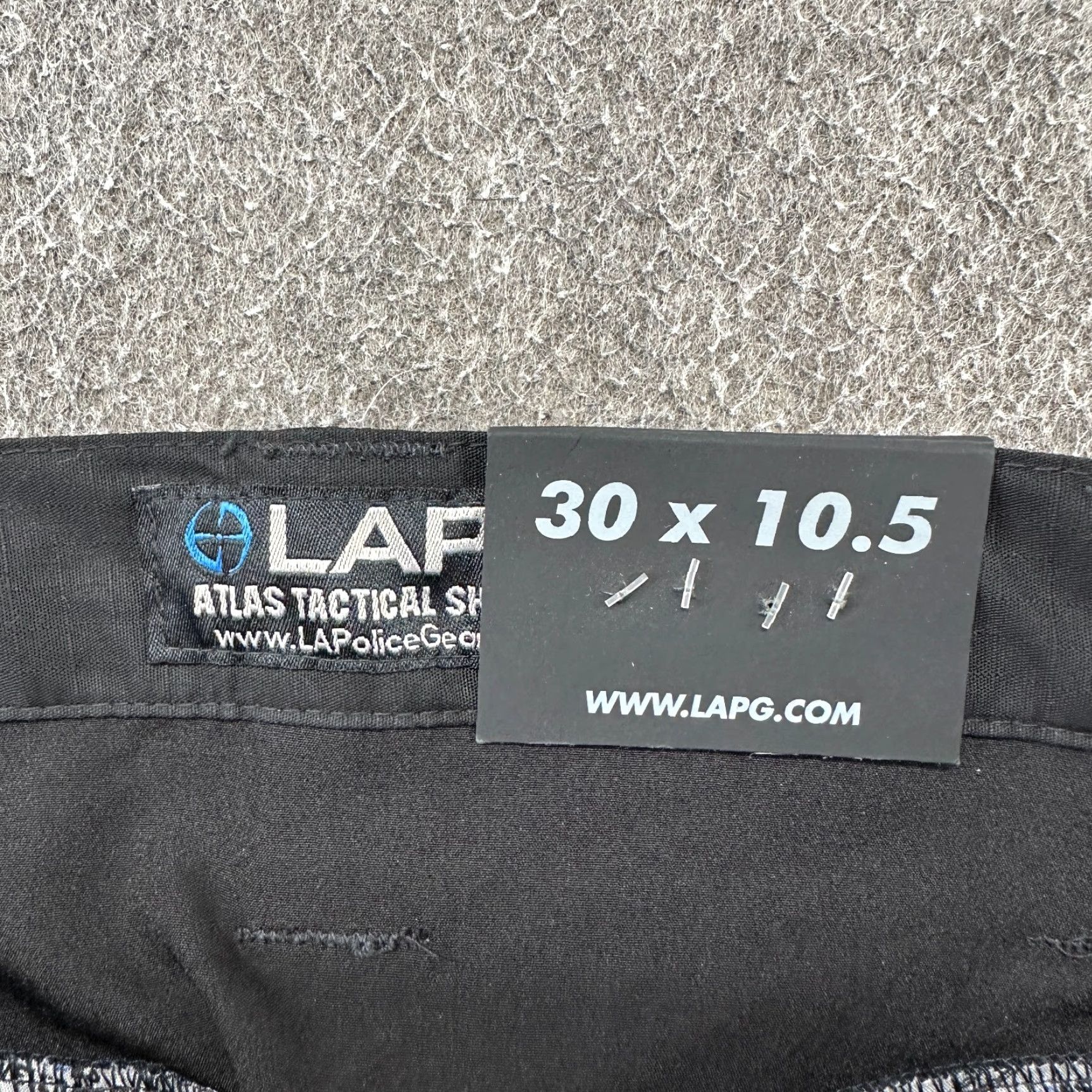 Under Armour LAPG Shorts Mens 30 10.5 Black Cargo Atlas Tactical Stretch Polyester Canvas Under armour Regular Mens Size US 30 / EU 46 - 5 Thumbnail