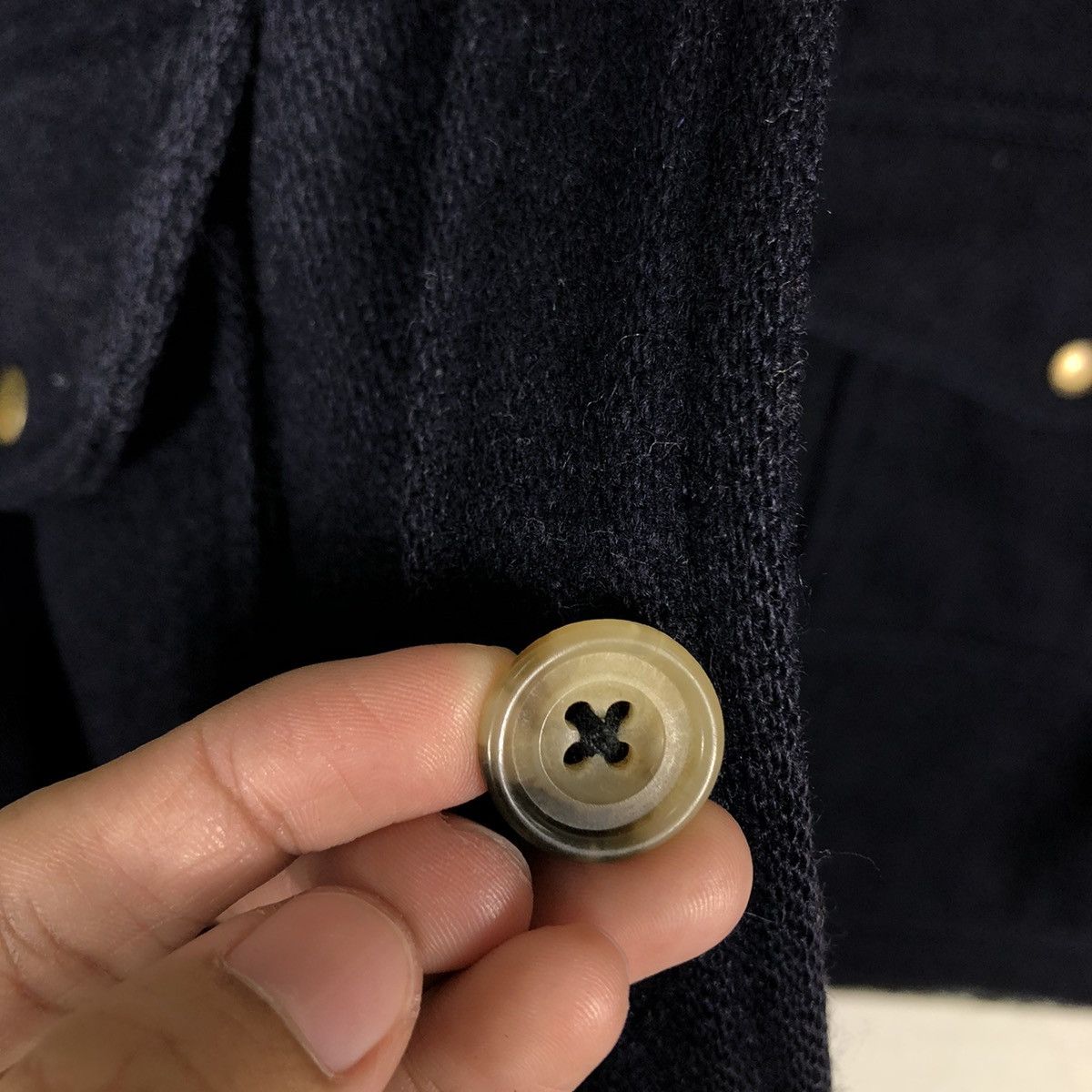 Japanese Brand 🔥Vintage Wool Work Biker Jacket Japan Made Issey Miyake Size US M / EU 48-50 / 2 - 16 Thumbnail