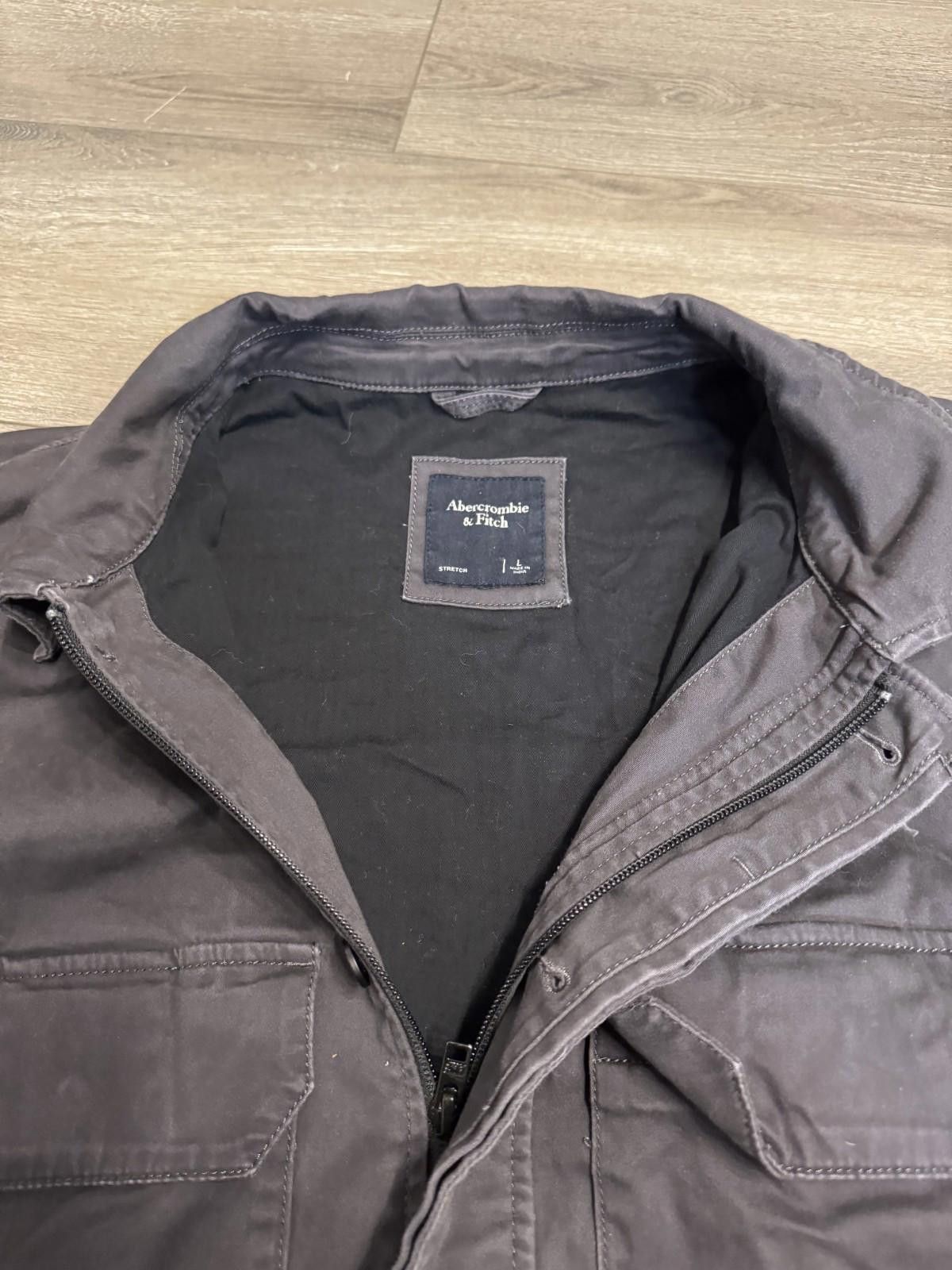 Abercrombie & Fitch Abercrombie & Fitch Men's Jacket Gray L Size US L / EU 52-54 / 3 - 3 Thumbnail
