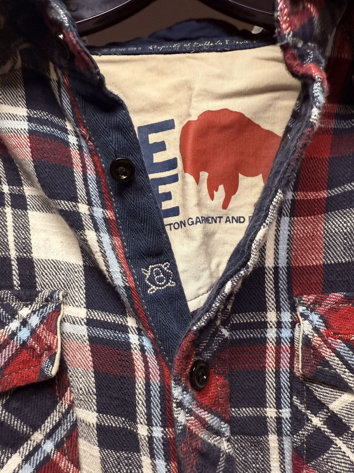 Buffalo David Bitton Buffalo Vintage Flannel Size US M / EU 48-50 / 2 - 2 Thumbnail
