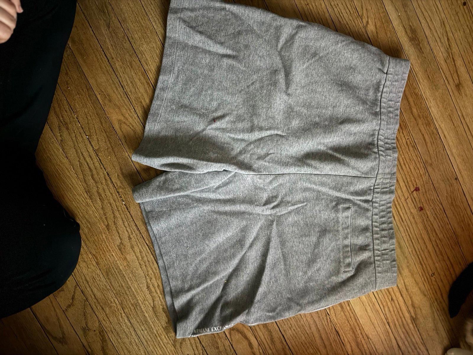 Armani Exchange 3X Armani Exchange Gray Shorts Size US 44 / EU 60 - 2 Thumbnail