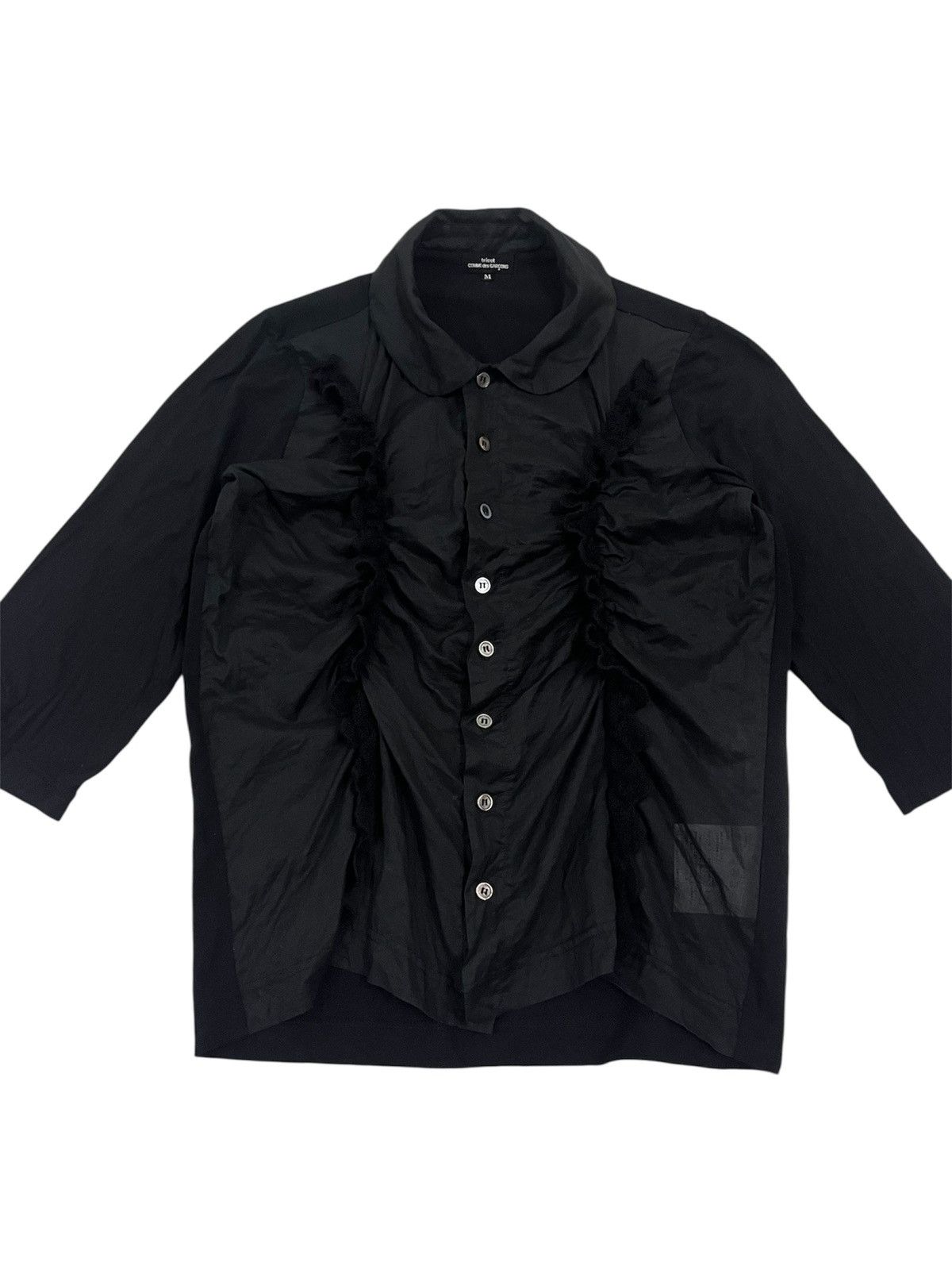Tricot Comme des Garcons Ruffle Shirt Size M / US 6-8 / IT 42-44 - 2 Thumbnail