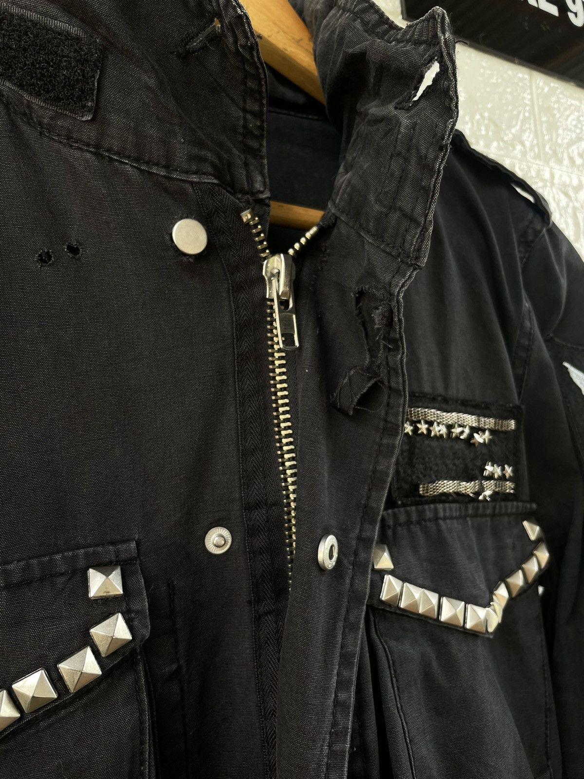 Japanese Brand Vintage Distress Punk Jacket Design Size US S / EU 44-46 / 1 - 6 Thumbnail