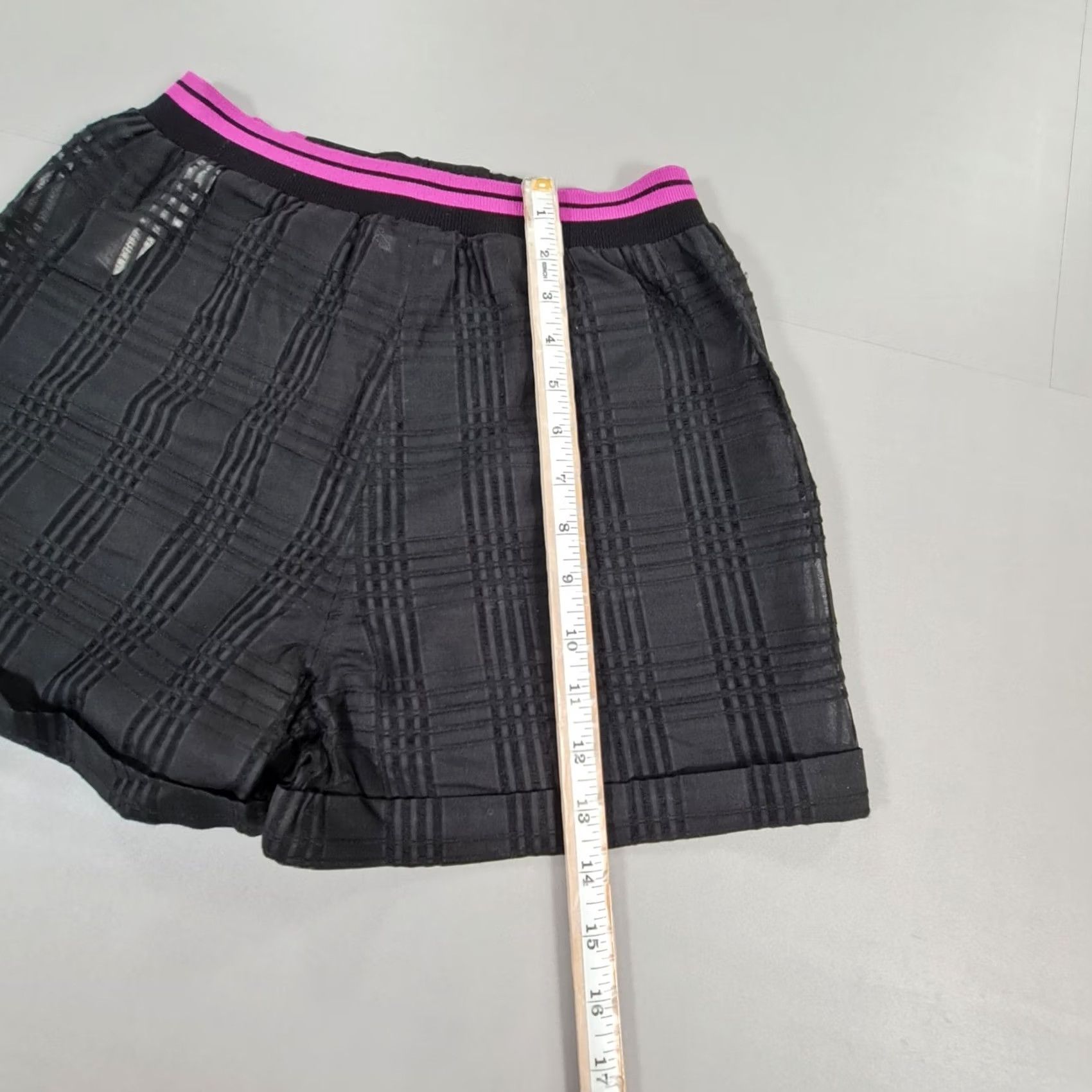 La Perla La Perla Womens Shorts Black 10 UK Sheer Cotton Lightweight Sleep Shorts Womens, 100% Cotton, Black, Lightweight, Short, 10 UK Size 32" / US 10 / IT 46 - 8 Thumbnail