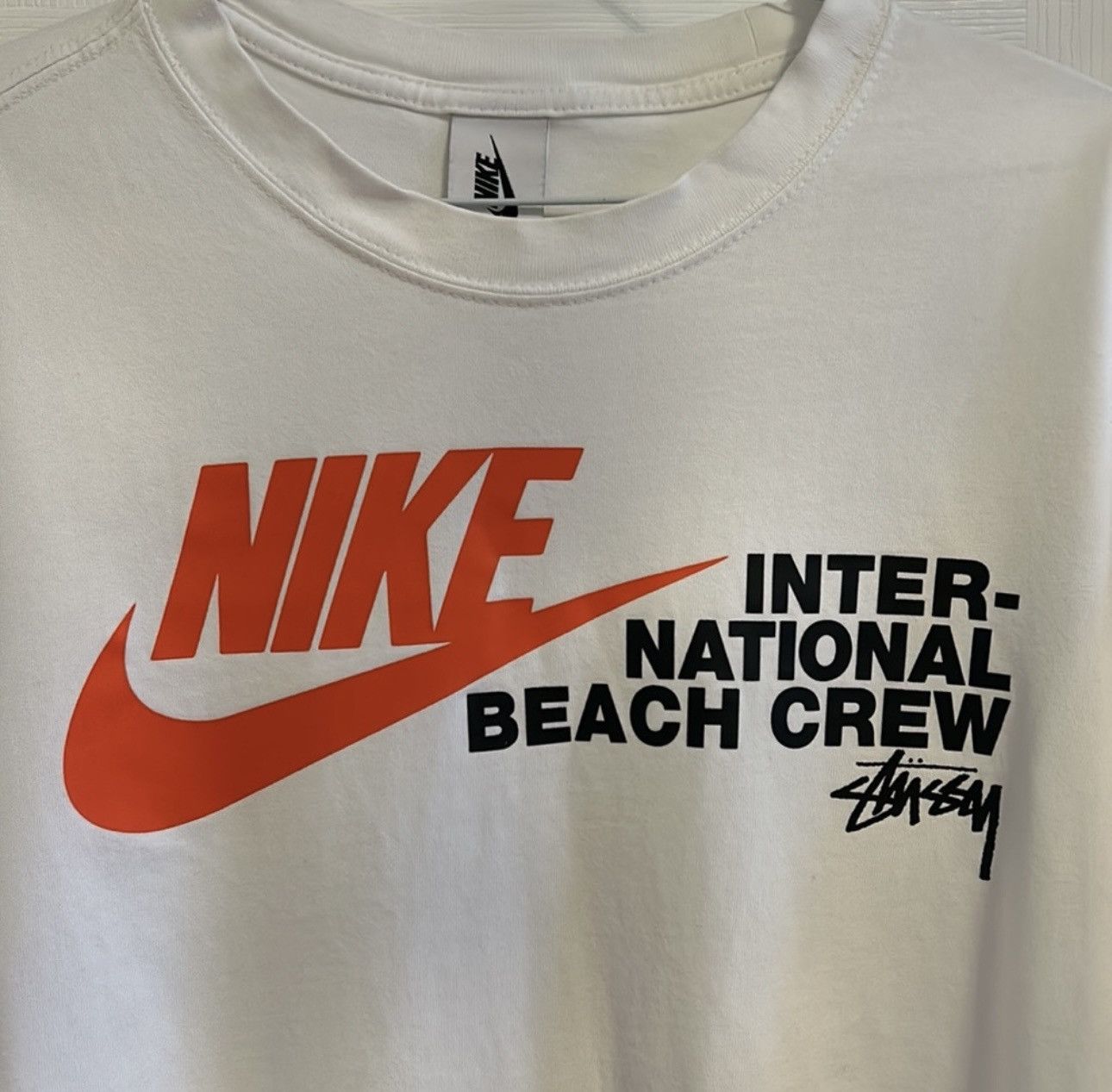 Nike × Stussy Nike x Stussy international beach crew tee Size US L / EU 52-54 / 3 - 2 Thumbnail