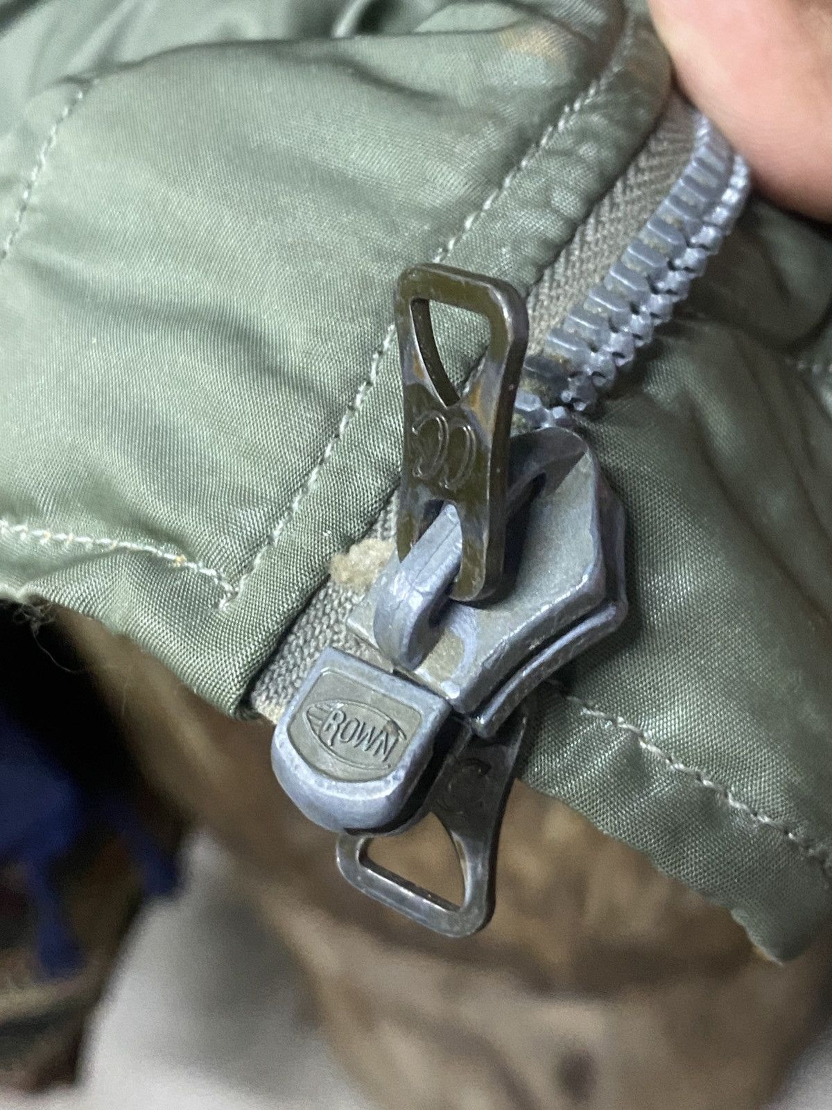 Other 1960s MA-1 Skyline Clothing Corp Full Crown Zippers Size US L / EU 52-54 / 3 - 1 Thumbnail