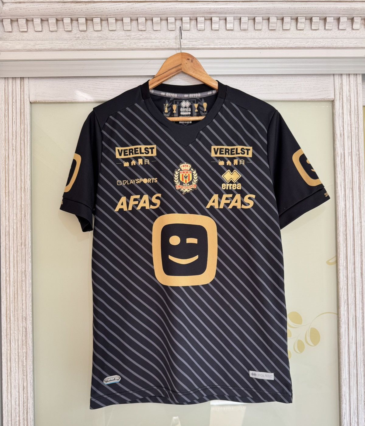 Errea Mechelen 2021-2022 Away Soccer Jersey Football Kit Shirt Size US L / EU 52-54 / 3 - 1 Thumbnail