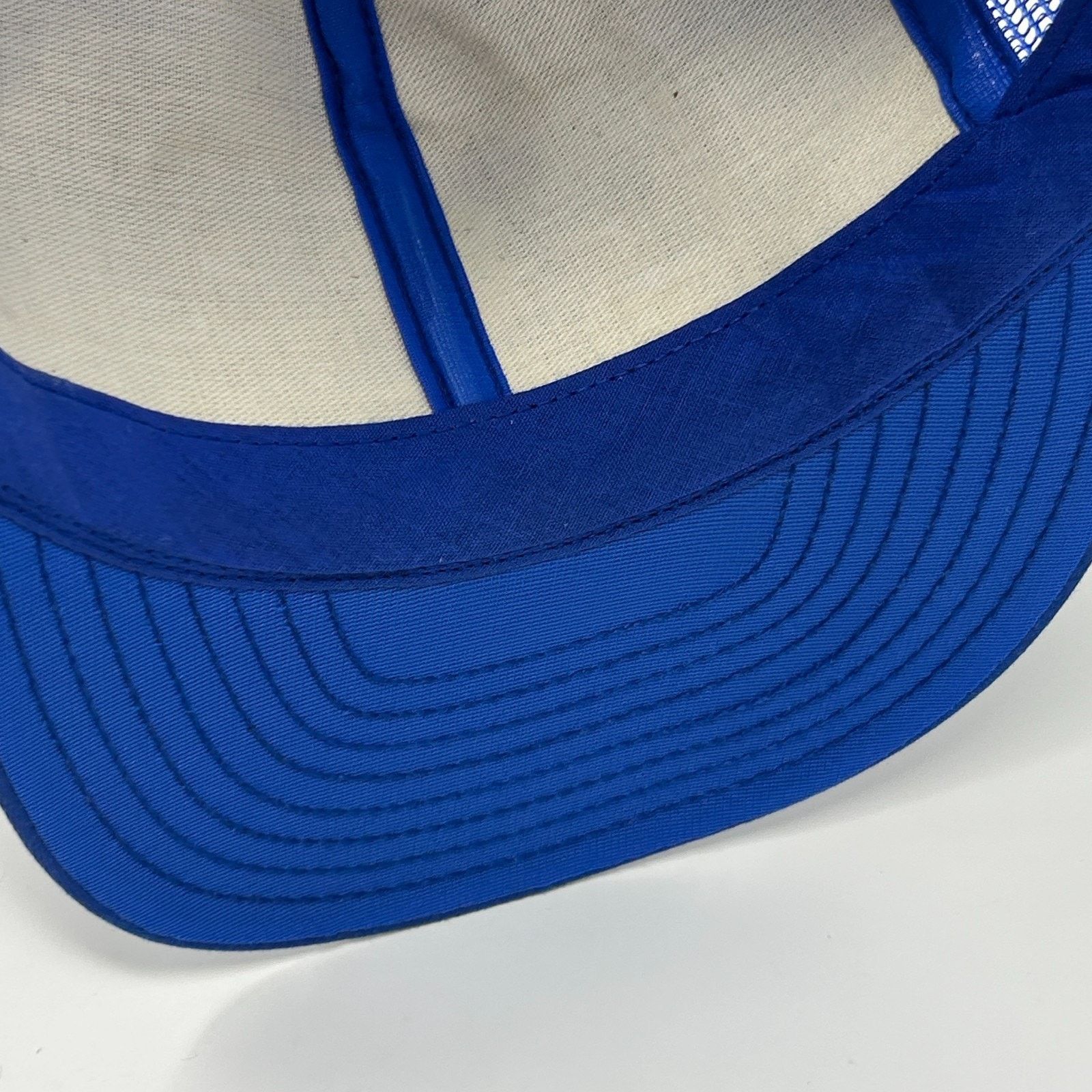 Vintage Vintage 80s NAPA Auto Parts Santa Rosa Trucker Hat Cap Blue Size ONE SIZE - 5 Thumbnail