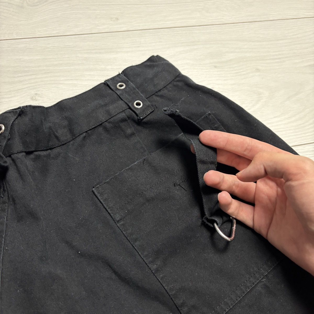 Japanese Brand CRAZY Y2K tripp nyc style shorts punk gothic if six was nine Size US 31 - 6 Thumbnail
