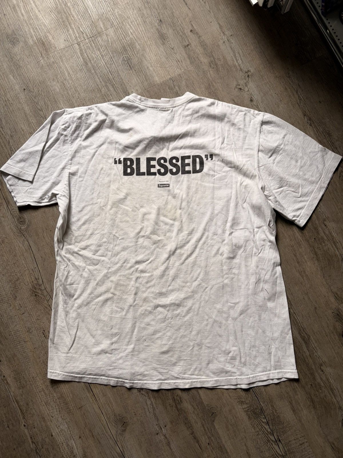 Supreme Supreme Blessed Tee Size US XL / EU 56 / 4 - 3 Thumbnail