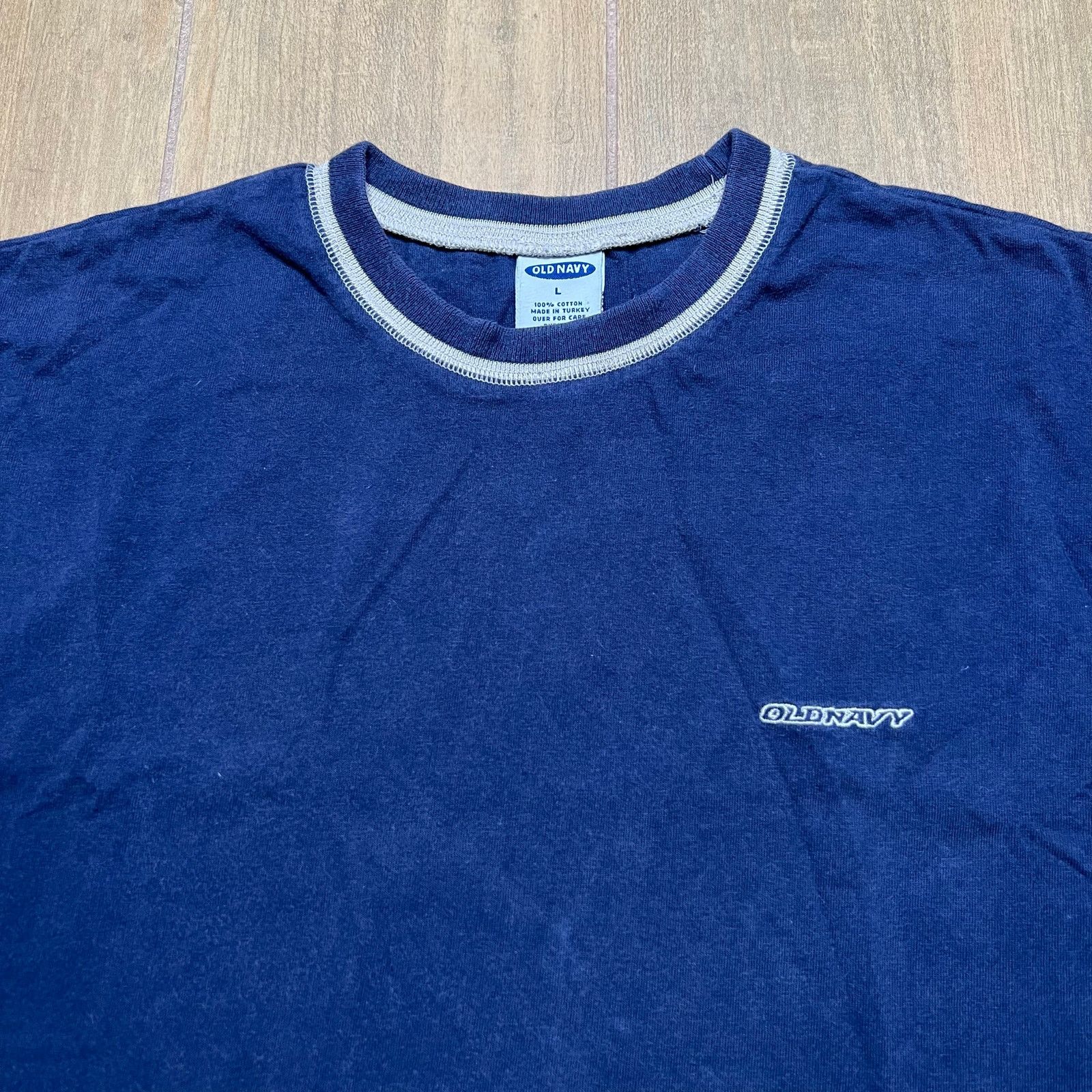 Old Navy Vintage Old Navy 90s T-Shirt Mens Sz Large Logo Y2K baggy Size US L / EU 52-54 / 3 - 2 Thumbnail