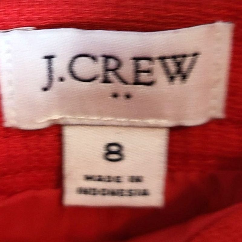 J.Crew J. Crew Womens Mini Pencil Skirt 8 Scallop Hem Preppy Career Size 30" / US 8 / IT 44 - 5 Thumbnail