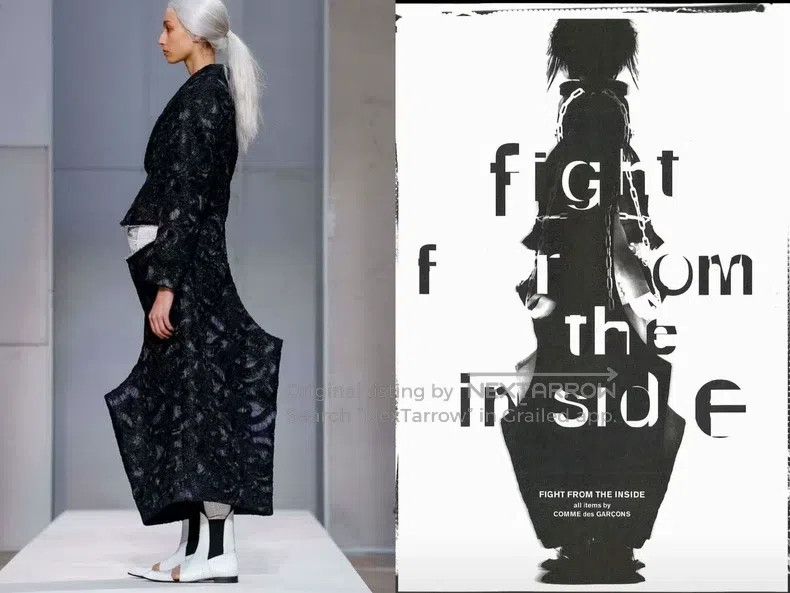 Comme des Garcons Comme des Garcons Sculptural Pattern Deconstructed Dress Size M / US 6-8 / IT 42-44 - 4 Thumbnail