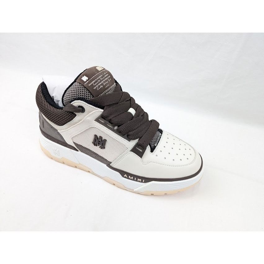 Amiri o1rshd1 Q: 3 / MA-1 Low-Top Sneakers in Brown Size US 13 / EU 46 - 2 Thumbnail