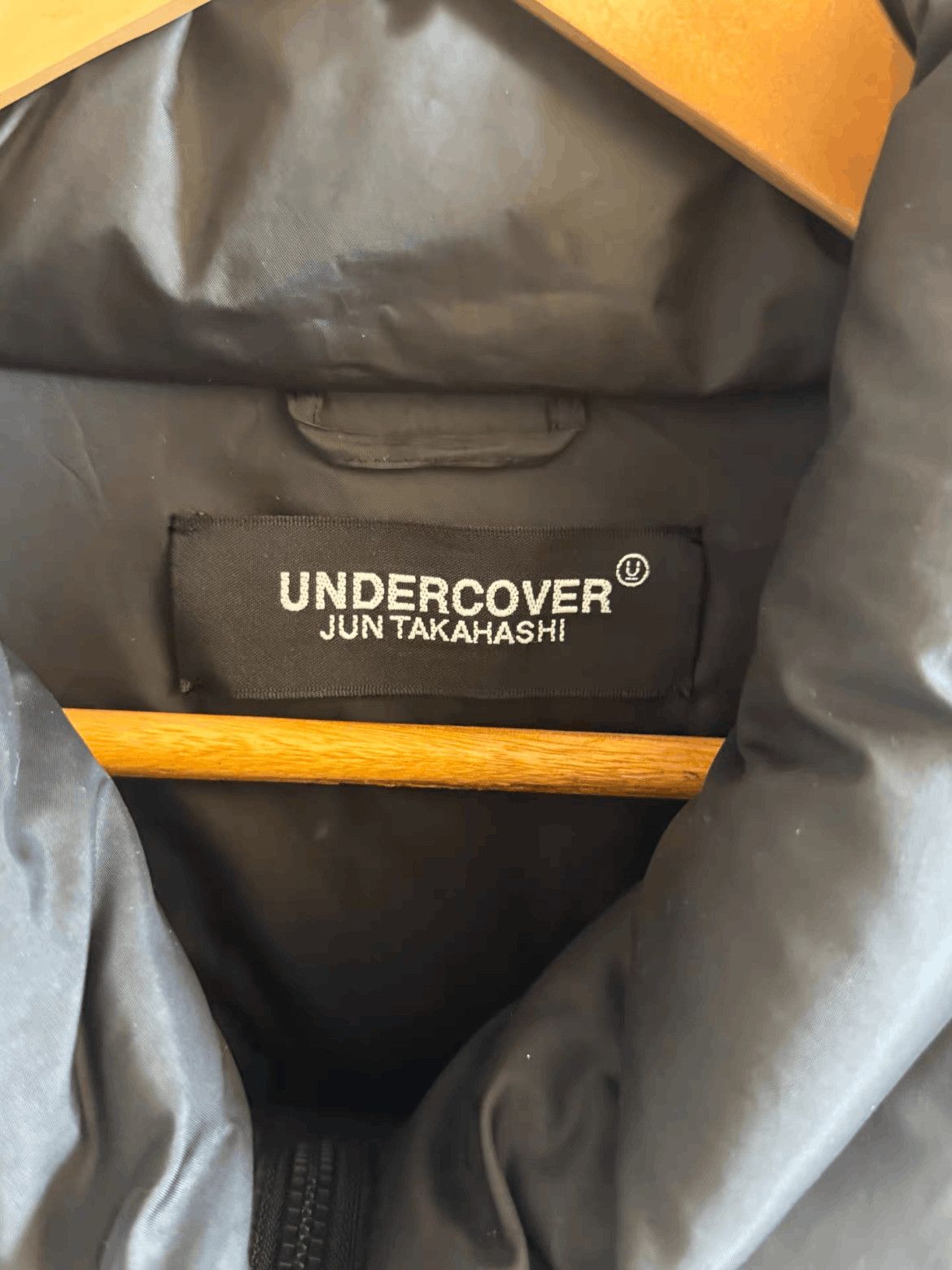 Undercover Sz 3 Undercover Leather Sleeves Puffer Jacket Size US L / EU 52-54 / 3 - 3 Thumbnail