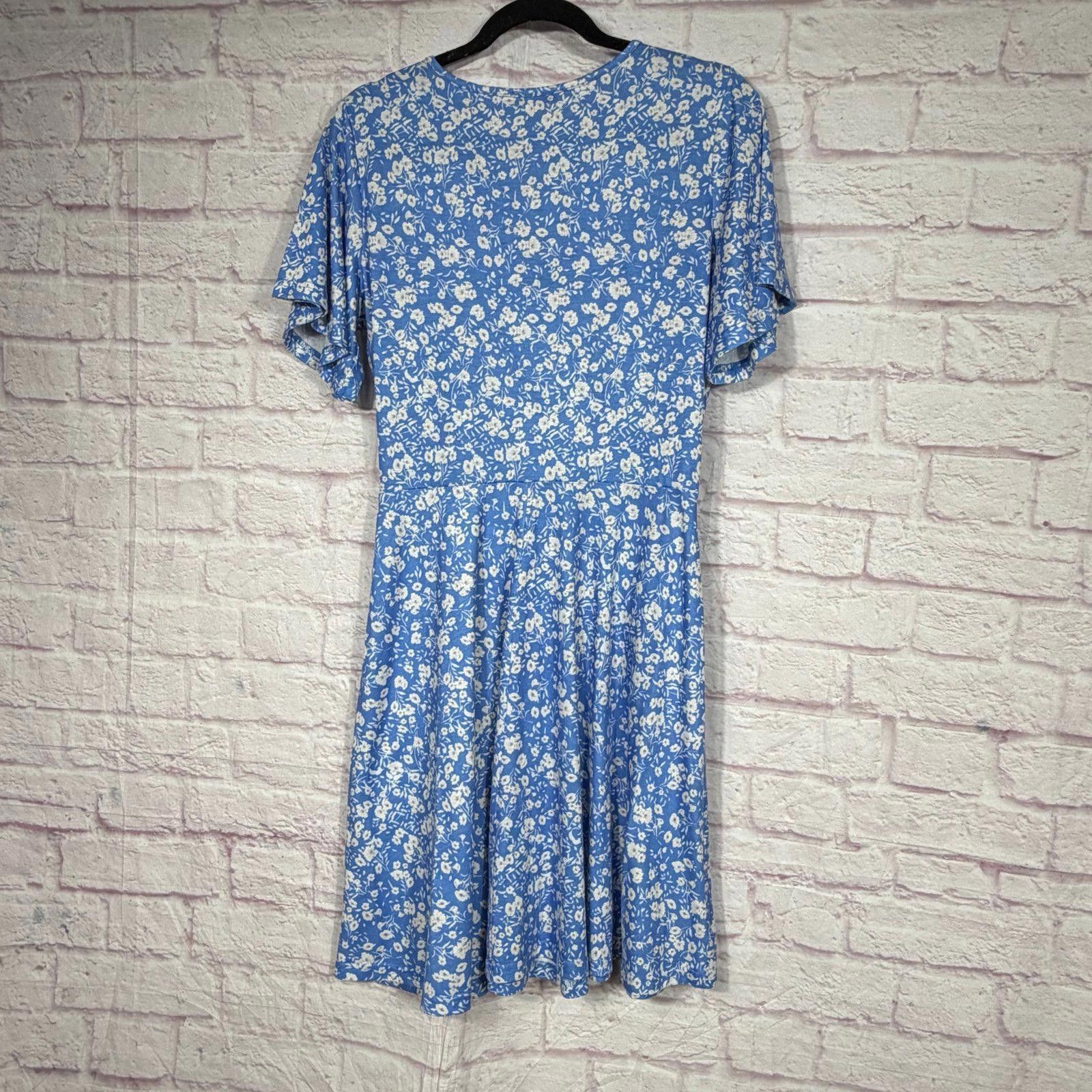 Other Fensace Women's Large Floral Print Summer Dress Size L / US 10 / IT 46 - 6 Thumbnail
