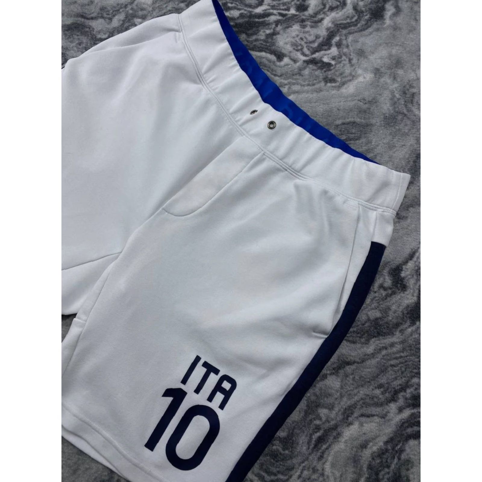 Polo Ralph Lauren Polo Ralph Lauren Sweat Shorts Men M White Size US M / EU 48-50 / 2 - 3 Thumbnail