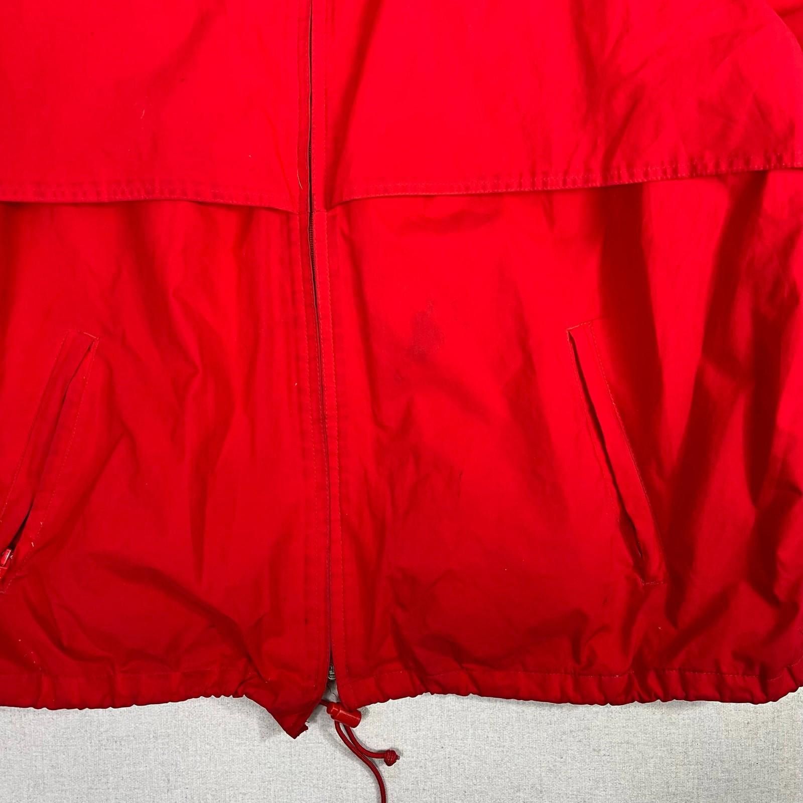 Eddie Bauer Vintage Red Goretex Shell Eddie Bauer Jacket Rain XL 90s Size US XL / EU 56 / 4 - 5 Thumbnail