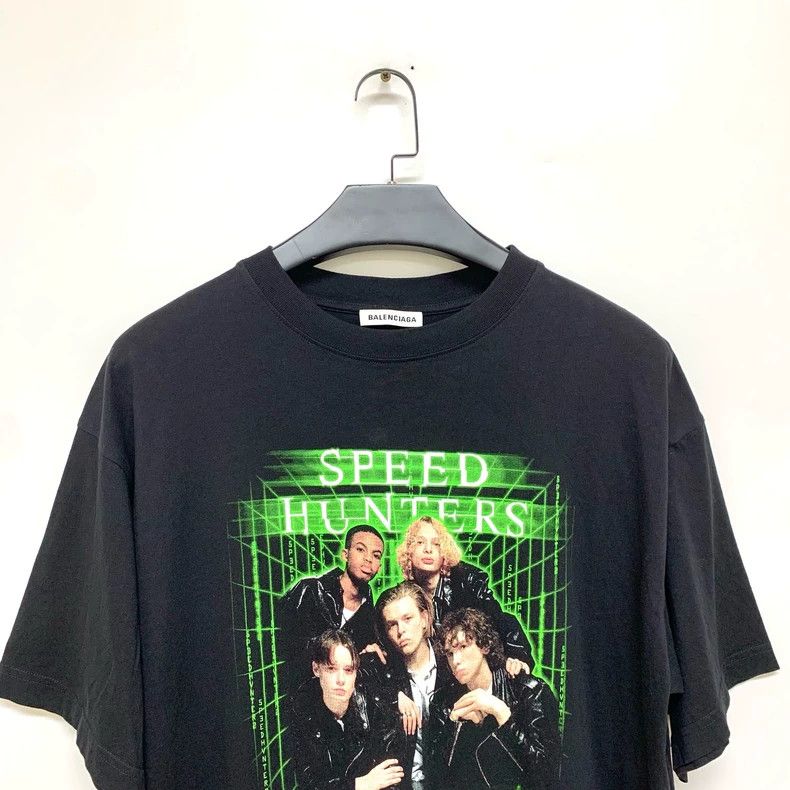 Balenciaga Balenciaga Speed Portrait Logo Short Sleeve Size US M / EU 48-50 / 2 - 5 Thumbnail