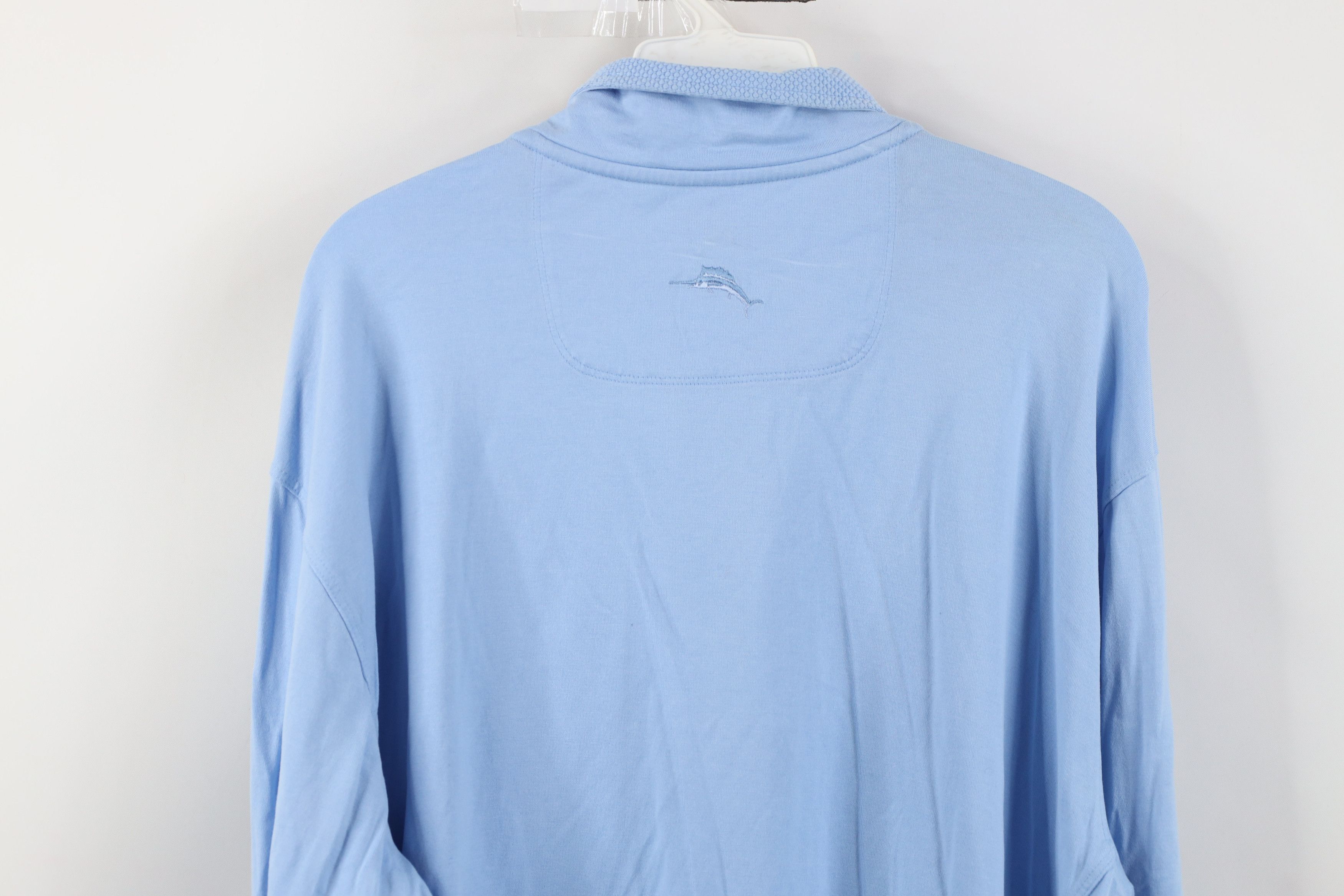 Tommy Bahama Tommy Bahama 1/4 Half Zip Pullover Sweater Carolina Blue Size US XL / EU 56 / 4 - 12 Thumbnail