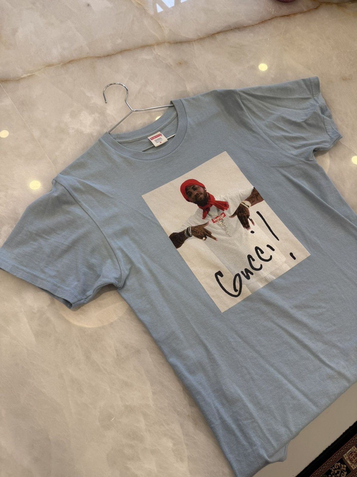 Supreme Gucci Mane Tee Size US M / EU 48-50 / 2 - 1 Thumbnail