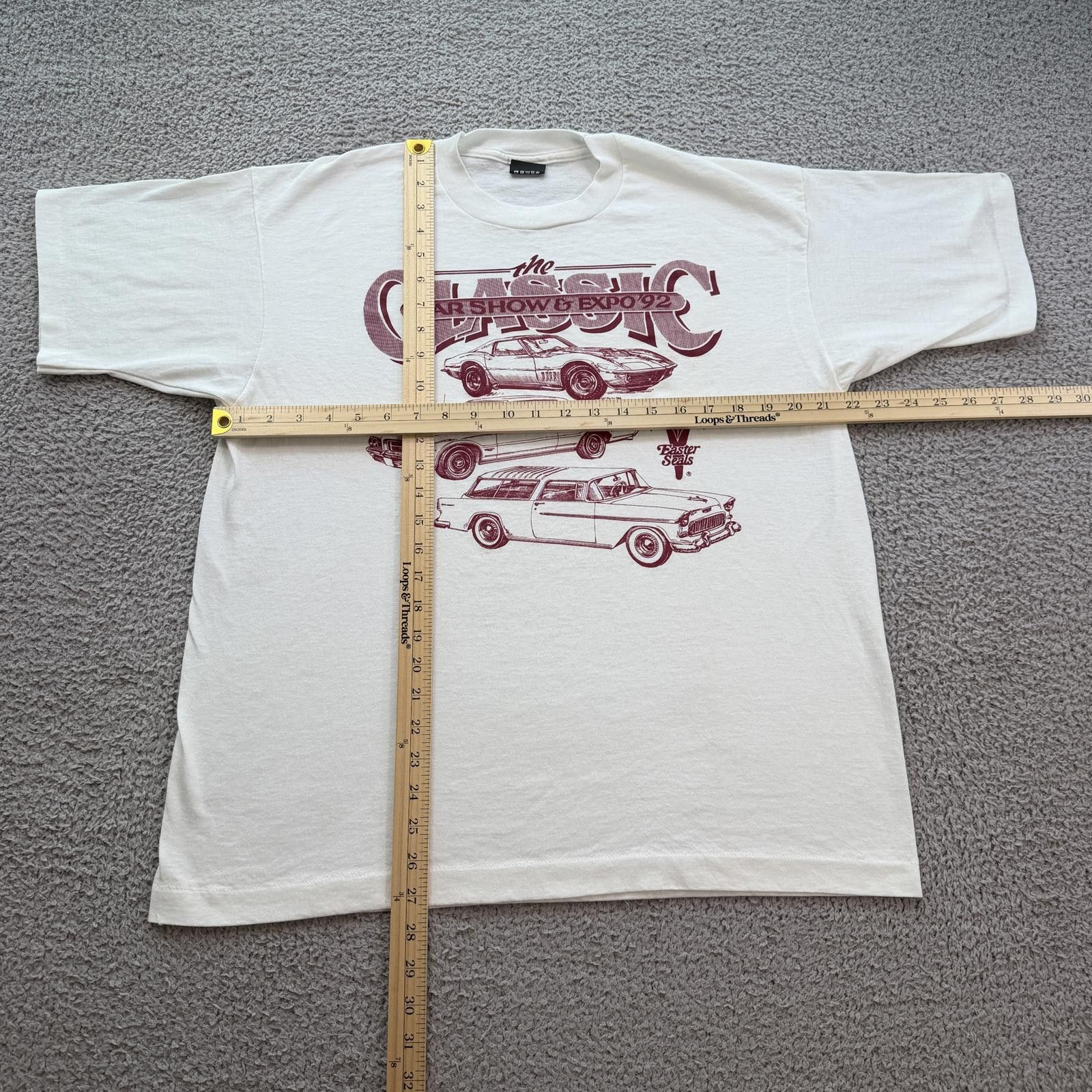 Other Vintage 1992 Classic Car Show Expo T Shirt Screen Stars USA Size US XL / EU 56 / 4 - 3 Thumbnail