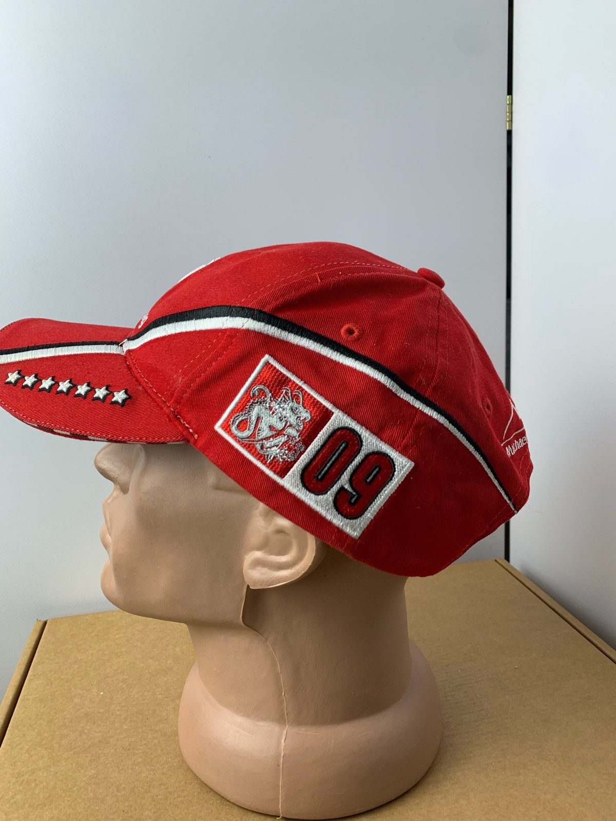 Ferrari × Vintage Vintage Ferrari racing cap logo red Michael Schumacher Size ONE SIZE - 3 Thumbnail