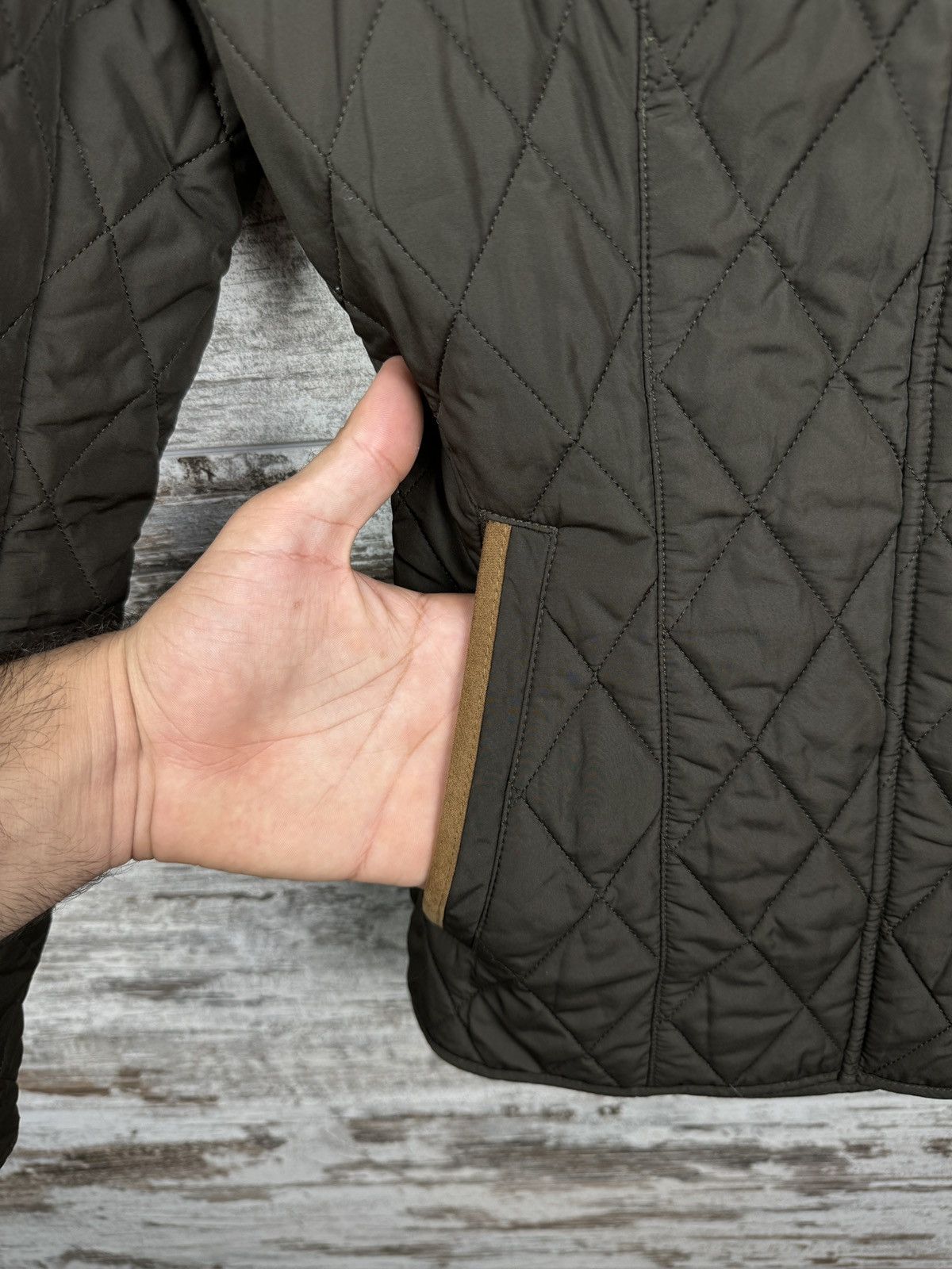 Barbour Women’s Barbour Draycott Jacket quilted brown size UK 8 Size S / US 4 / IT 40 - 7 Thumbnail