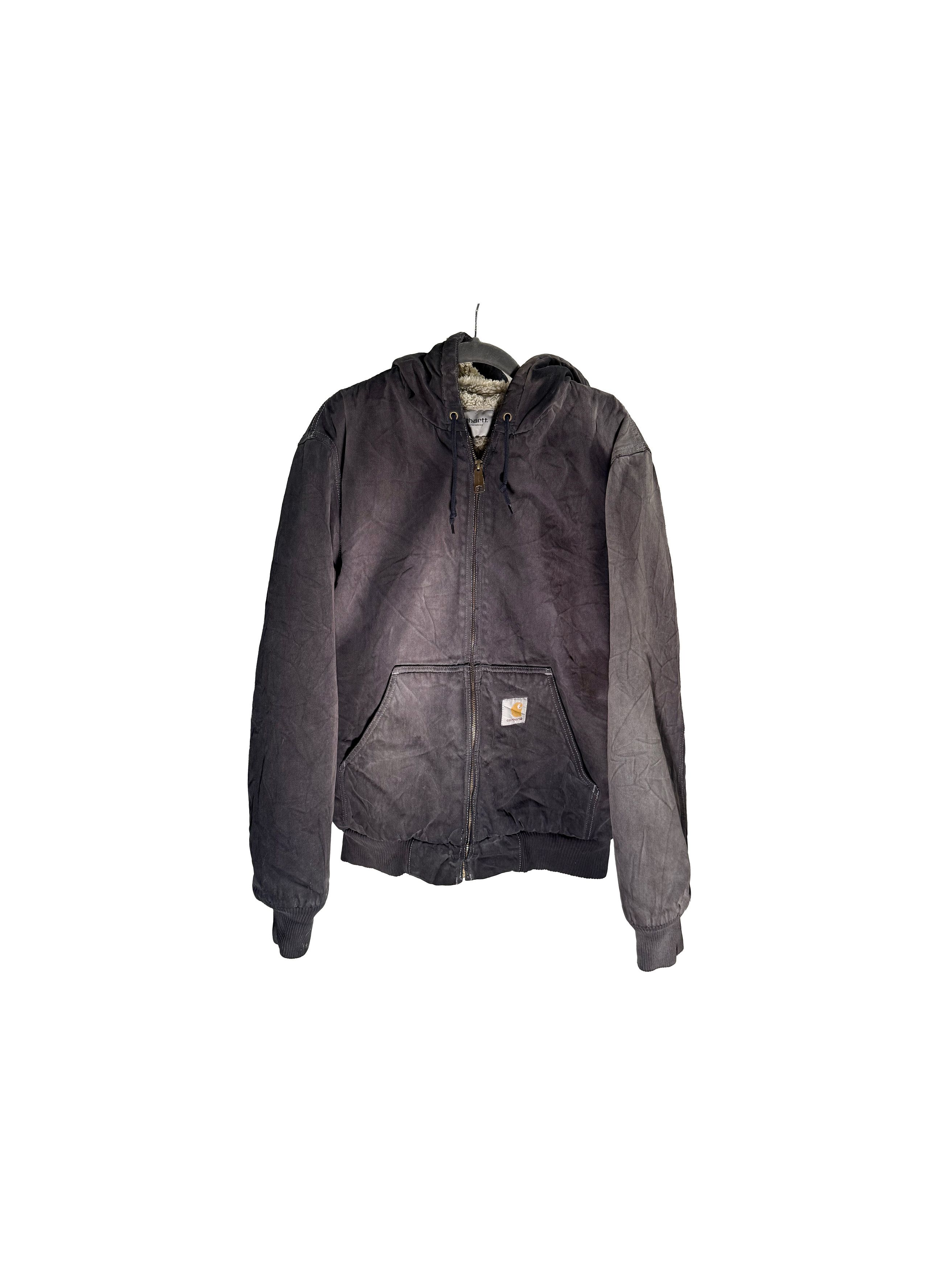 Carhartt Carhartt Sun Faded Duck Sherpa-Lined Jacket (2003) Size US S / EU 44-46 / 1 - 1 Thumbnail