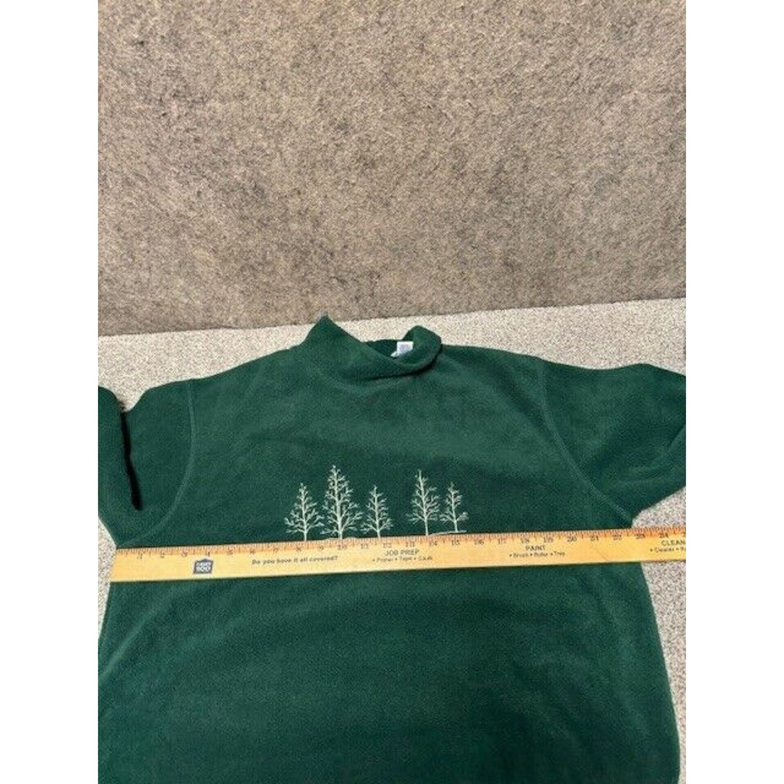 Other Marsh Landing Fleece Sweatshirt Womens M Embroidered Trees Size M / US 6-8 / IT 42-44 - 7 Thumbnail