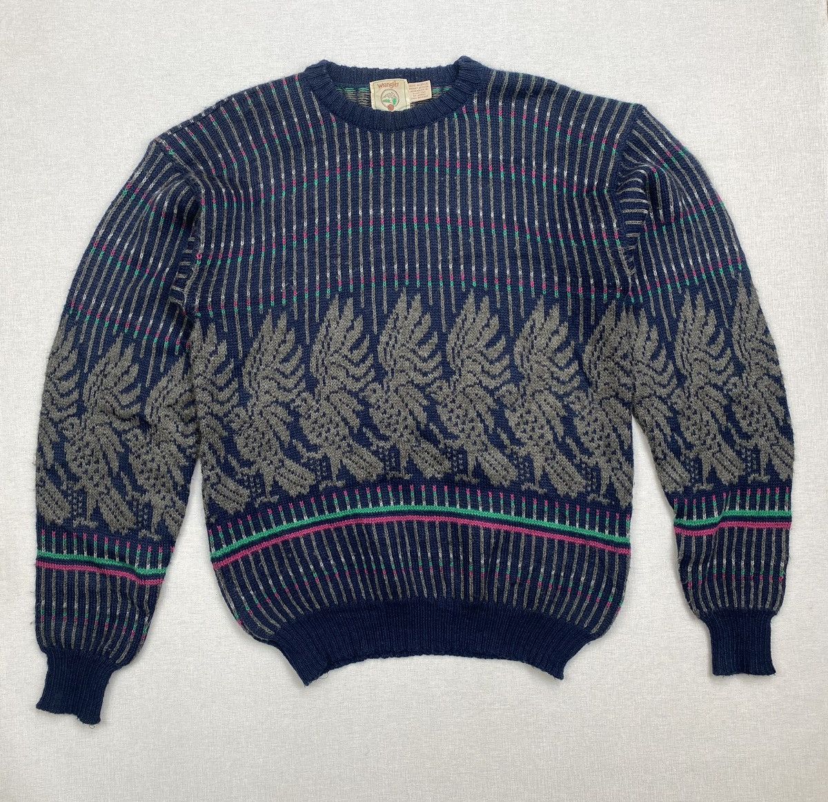 Vintage × Wrangler Men’s Vintage Wrangler Crew Neck Sweater size L Size US L / EU 52-54 / 3 - 1 Thumbnail