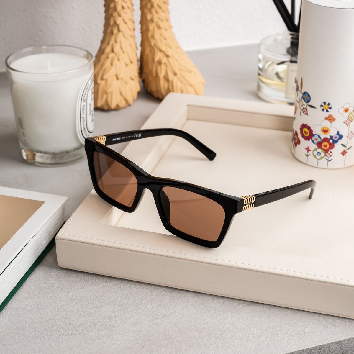 Miu Miu MIU MIU 0MU A05S 16K10I SUNGLASSES Size ONE SIZE - 2 Thumbnail