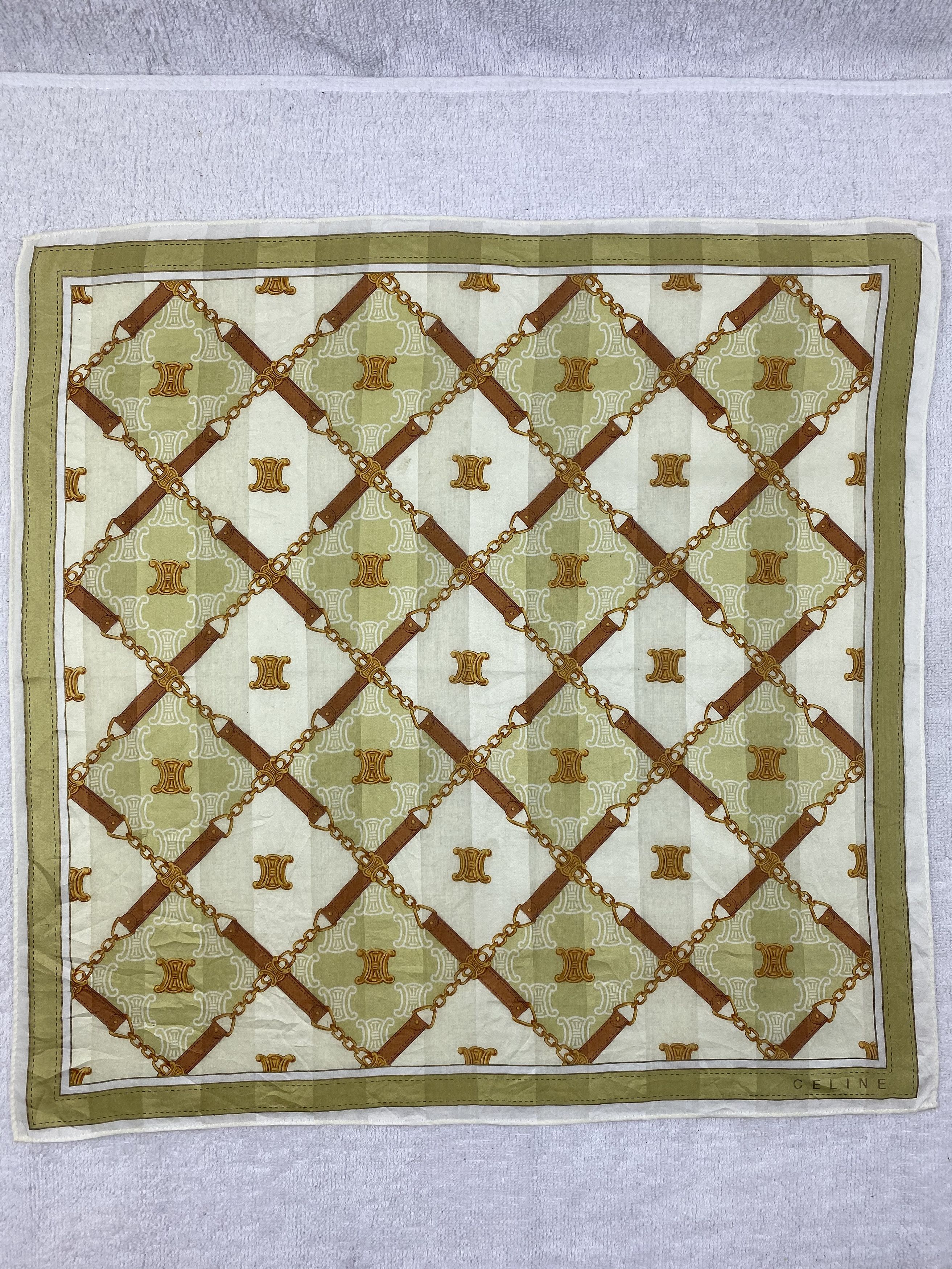 Celine Celine Handkerchief / Bandana / Neckerchief Size ONE SIZE - 3 Thumbnail