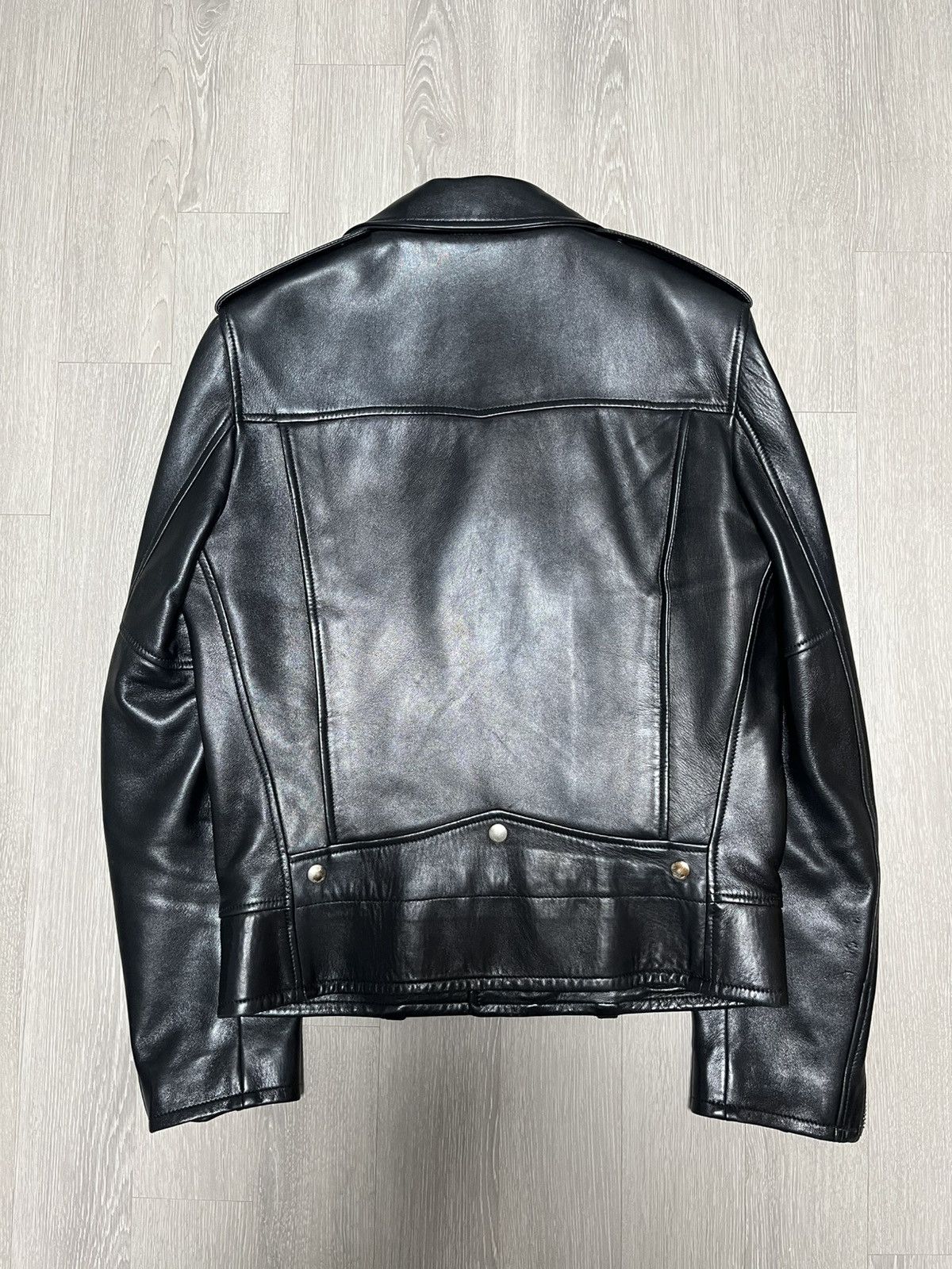 Hedi Slimane × Saint Laurent Paris Saint Laurent L01 leather jacket Size US M / EU 48-50 / 2 - 6 Thumbnail