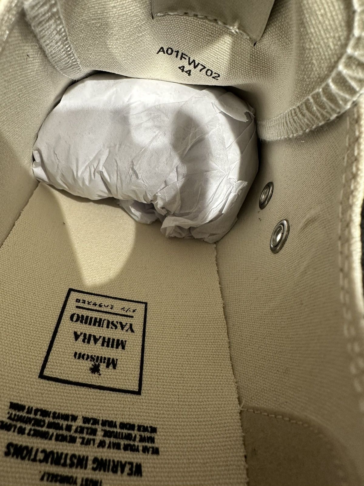 Maison MIHARA YASUHIRO MAISON MIHARA YASUHIRO - Peterson Low Black Sneakers Size US 11 / EU 44 - 7 Thumbnail
