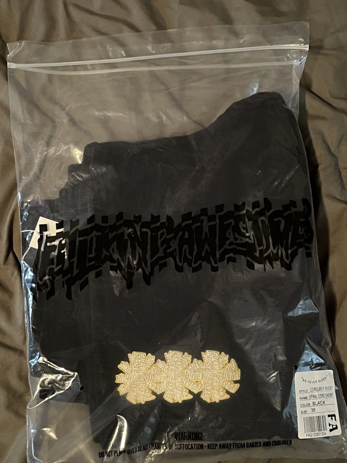 Fucking Awesome 5 Pocket spiral short Size US 36 / EU 52 - 1 Thumbnail
