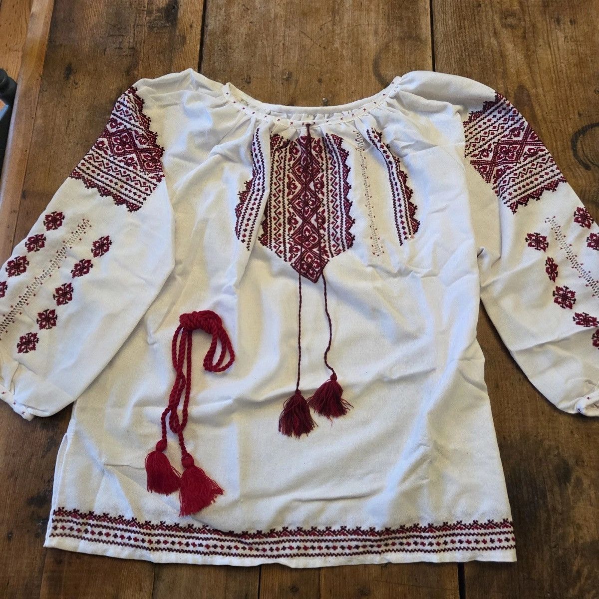 Other Women's Rush Puffer Jacket Hand Sewn Women's Ukrainian emb Size XS / US 0-2 / IT 36-38 - 2 Thumbnail