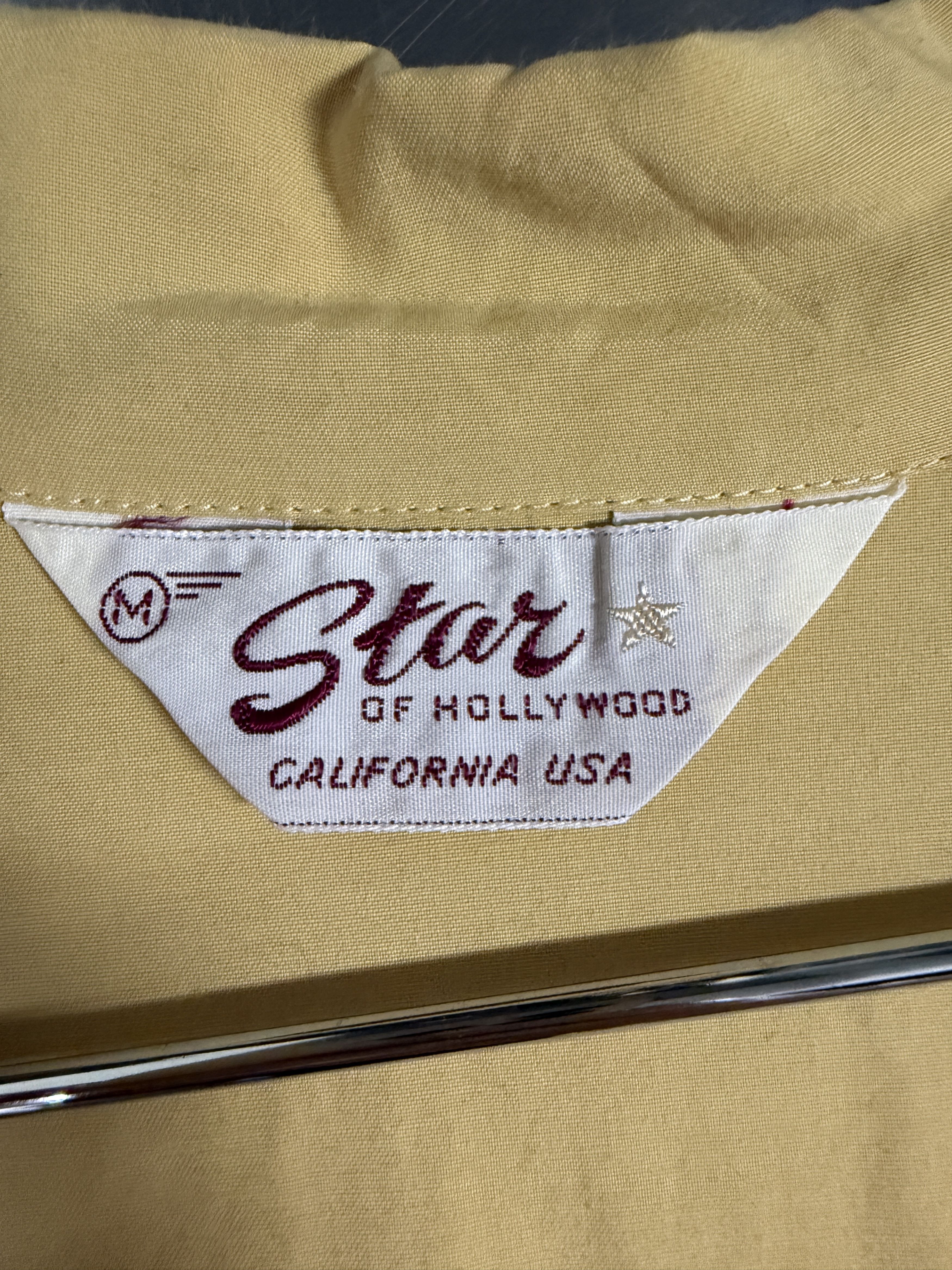 Star Of Hollywood Star of Hollywood Vintage Spider Rayon Quarter Button Shirt Size US M / EU 48-50 / 2 - 3 Thumbnail