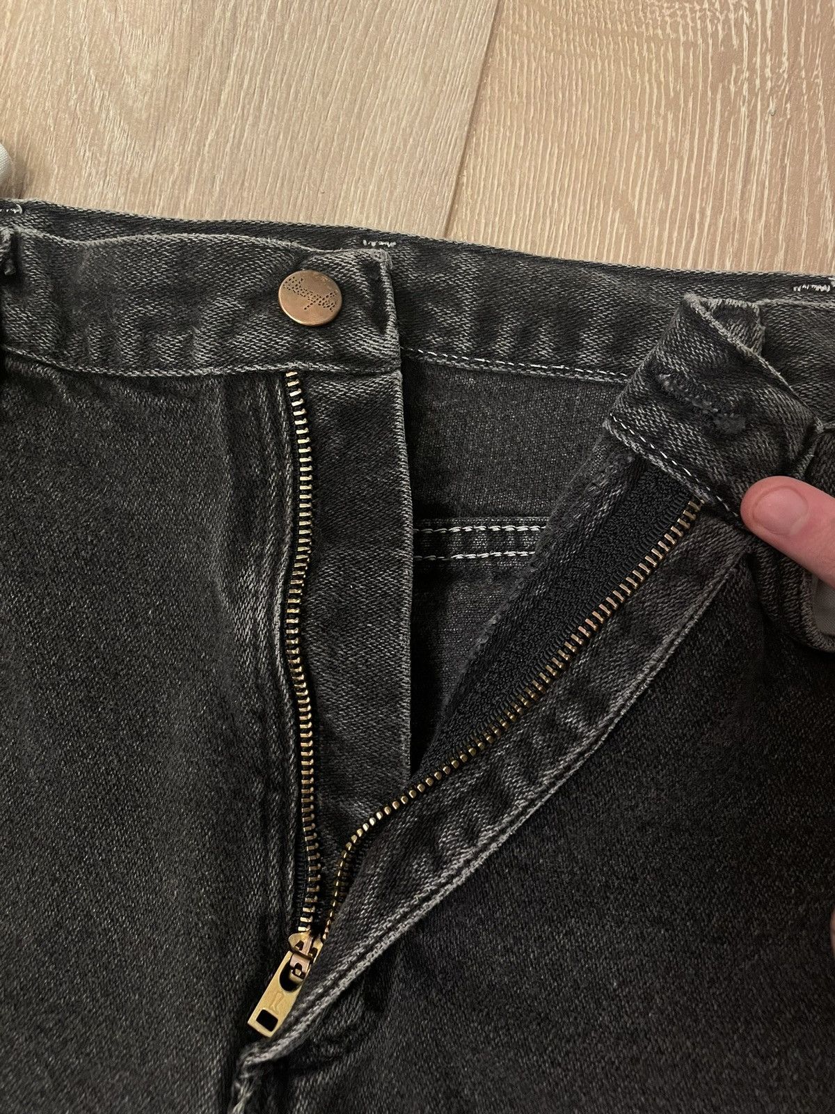 Wrangler Vintage 1980 Wrangler Bootcut Denim Jeans Size US 34 / EU 50 - 2 Thumbnail