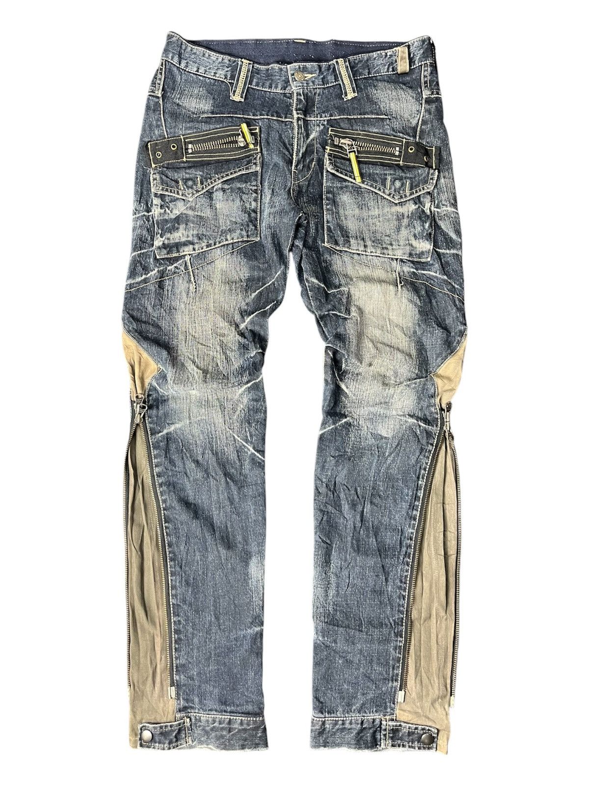 If Six Was Nine × Japanese Brand × PPFM Japanese Ppfm Gimmick Zip Bondage Size US 31 - 1 Thumbnail