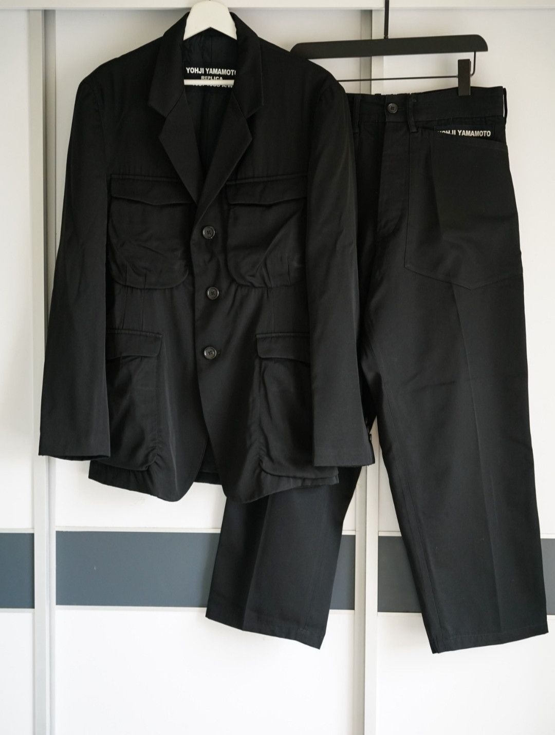 Yohji Yamamoto 17aw Pockets Suits