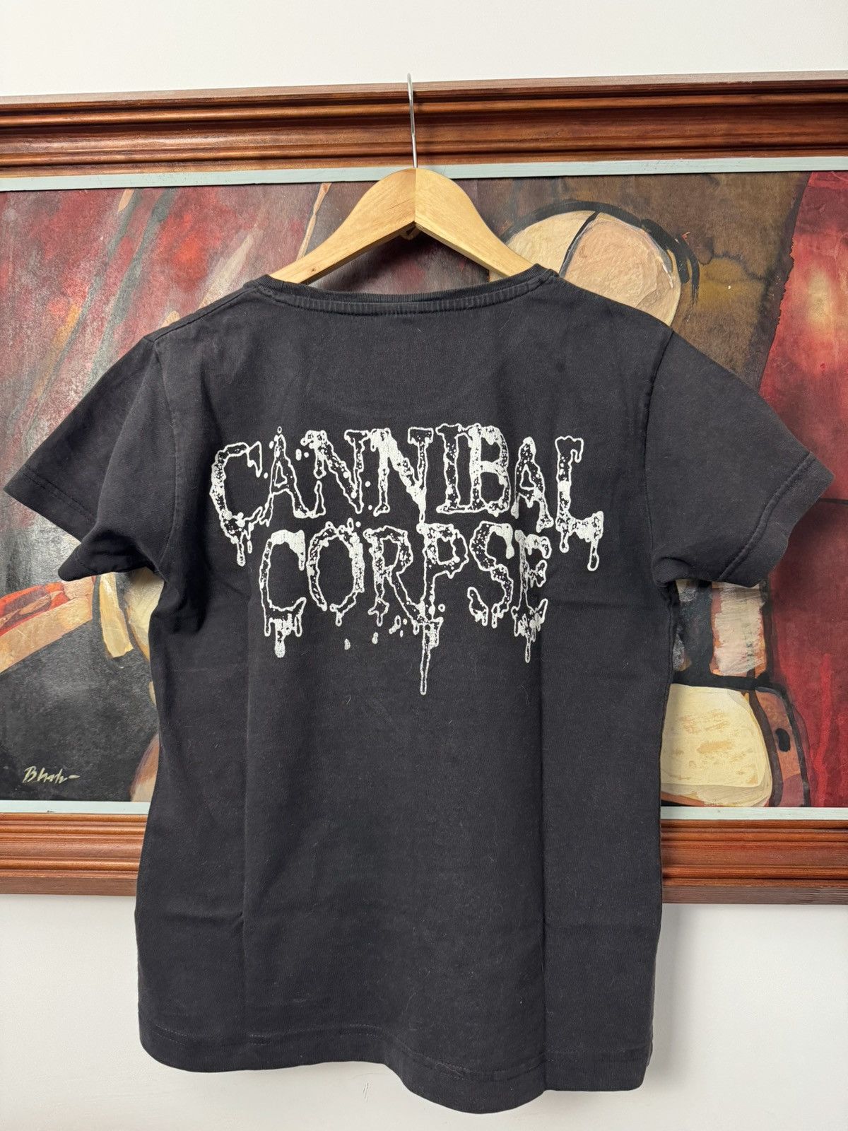 Band Tees 00s Cannibal Corpse Vintage Y2k Metal Band Tee Vile Small Size US XXS / EU 40 - 2 Thumbnail