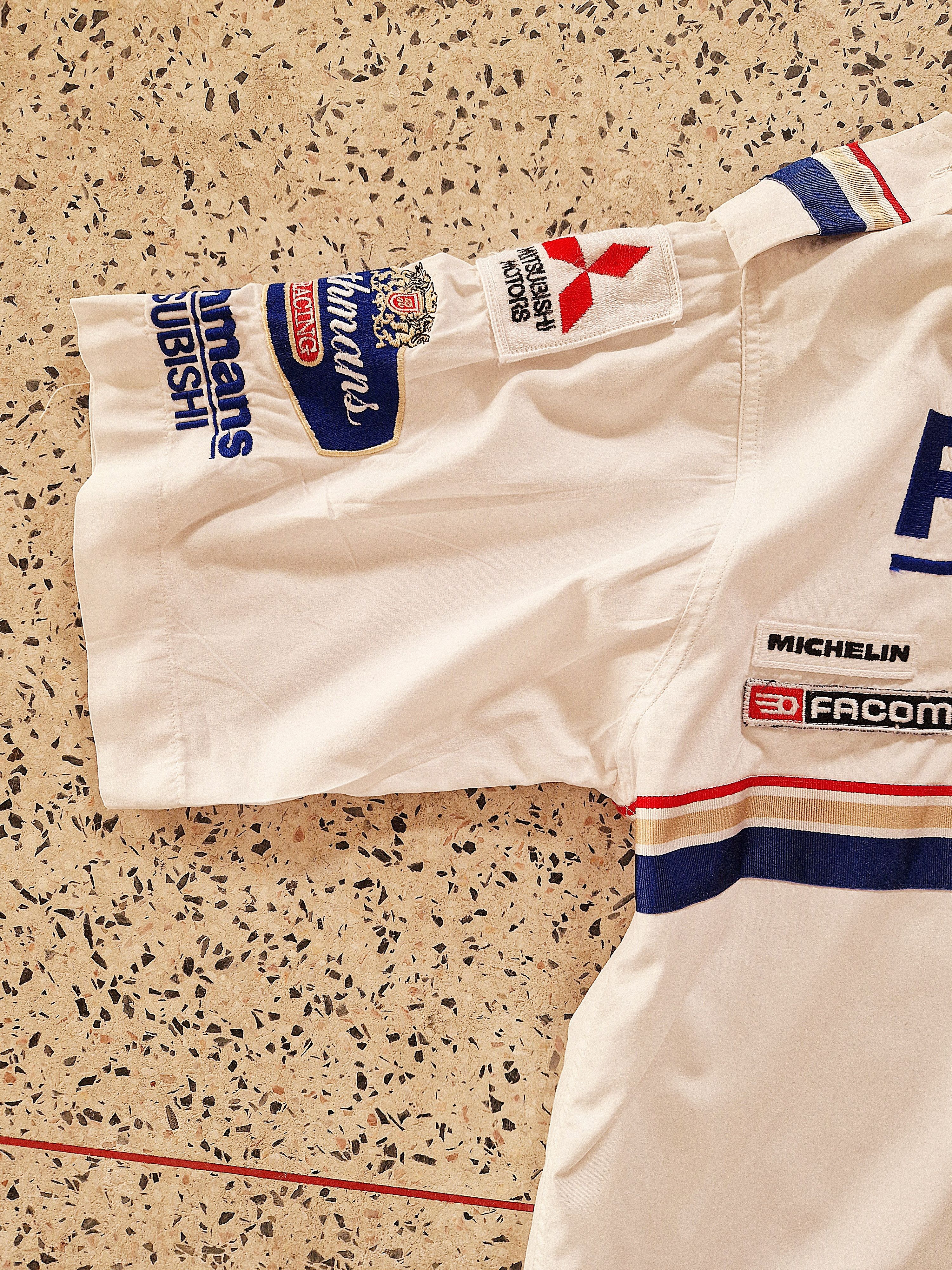 Vintage 1992 Rothmans Mistubishi Ralliart Shirt Size US L / EU 52-54 / 3 - 5 Thumbnail