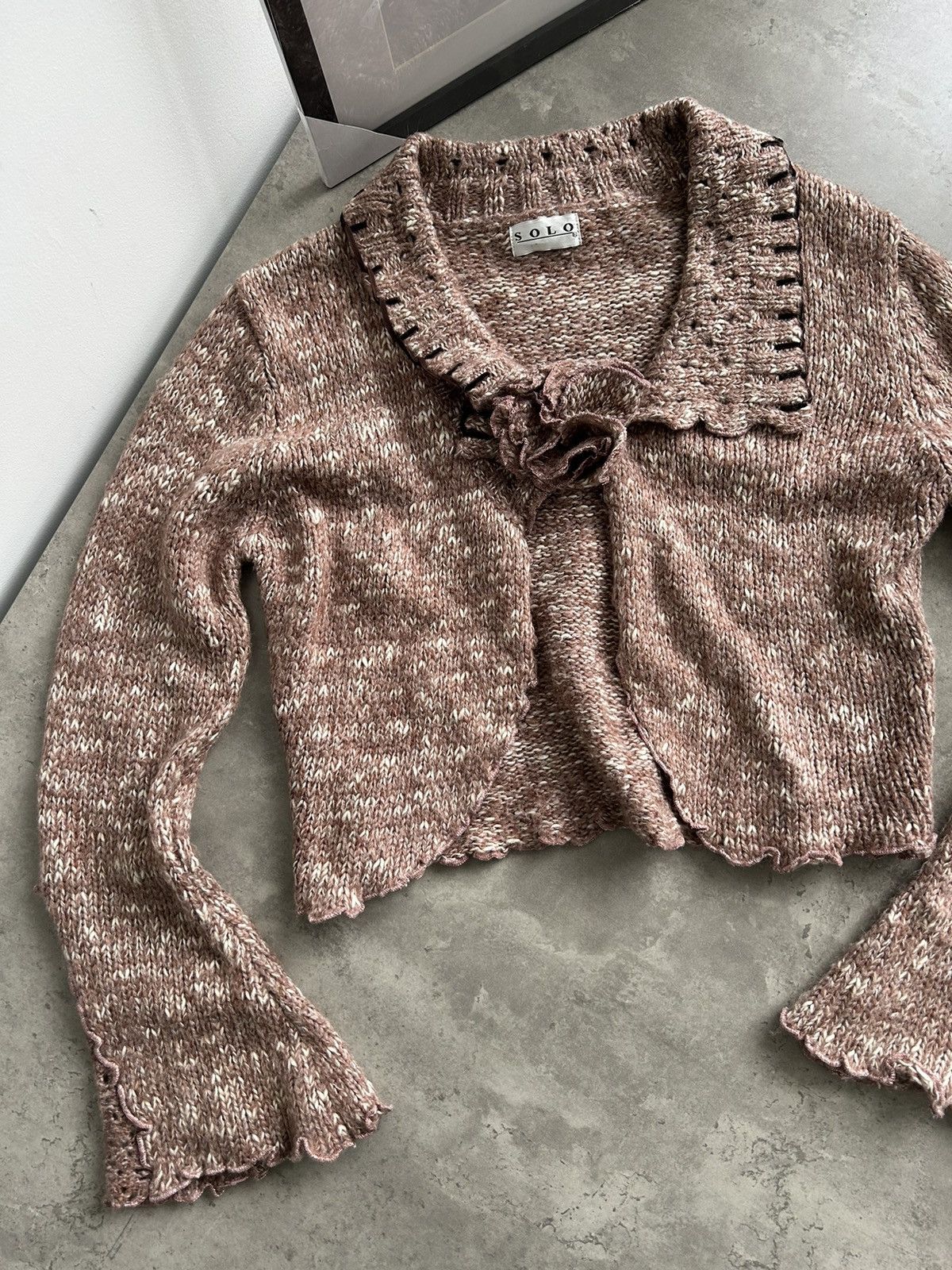 Vintage Vintage gorgeous rare knit Y2K sweater Size M / US 6-8 / IT 42-44 - 3 Thumbnail